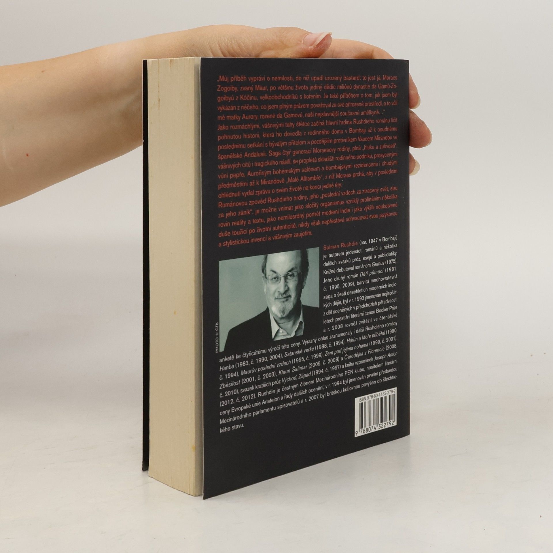 Salman Rushdie Maurův poslední vzdech