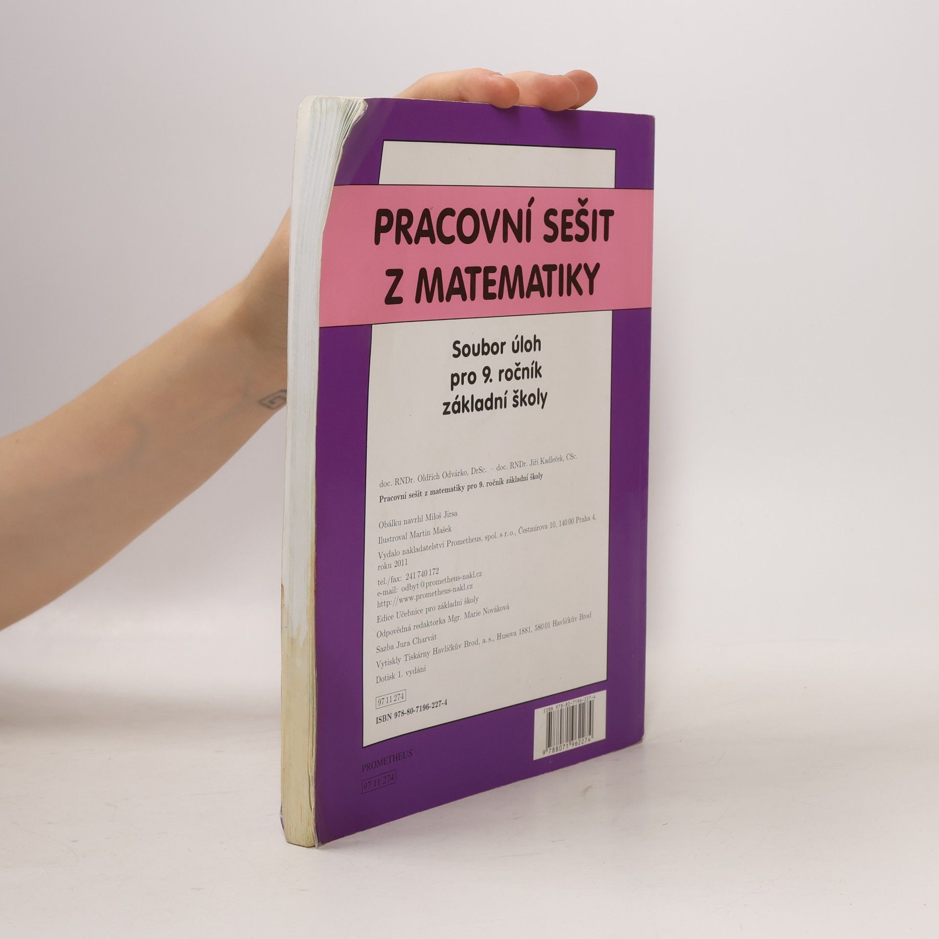 Oldřich Odvárko Pracovní sešit z matematiky