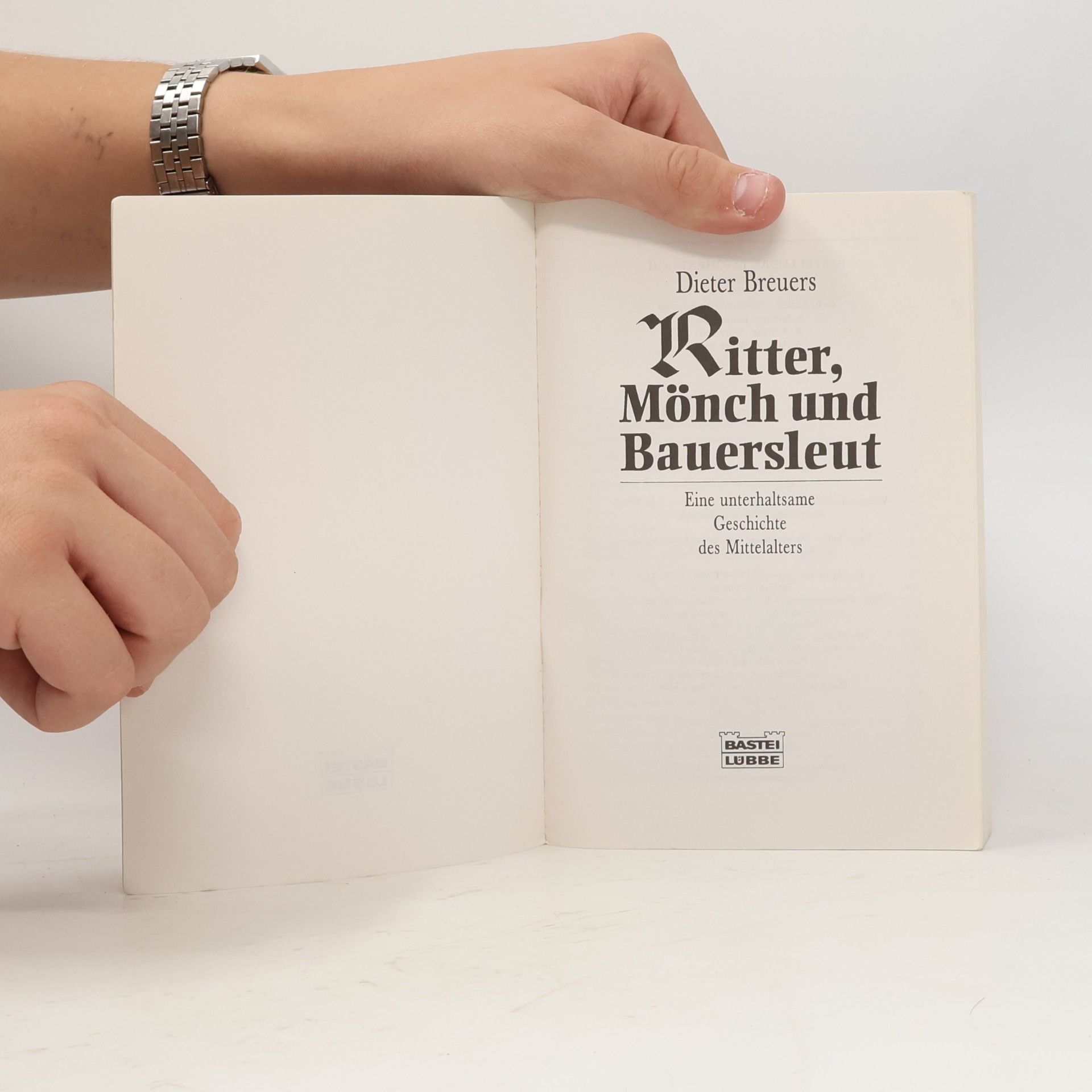 Dieter Breuers Ritter, Mönch und Bauersleut