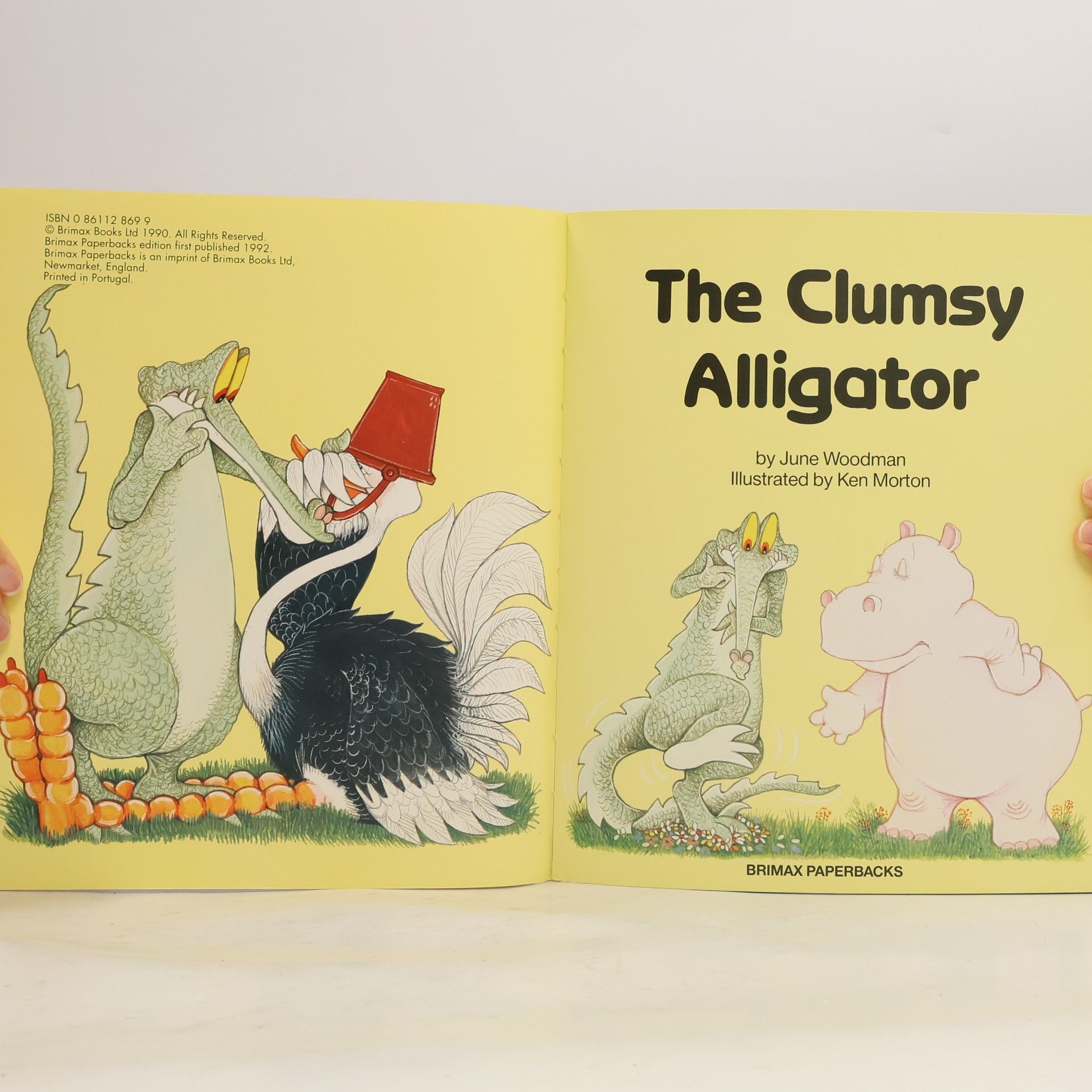 June Woodman Read by Yourself: The Clumsy Alligator