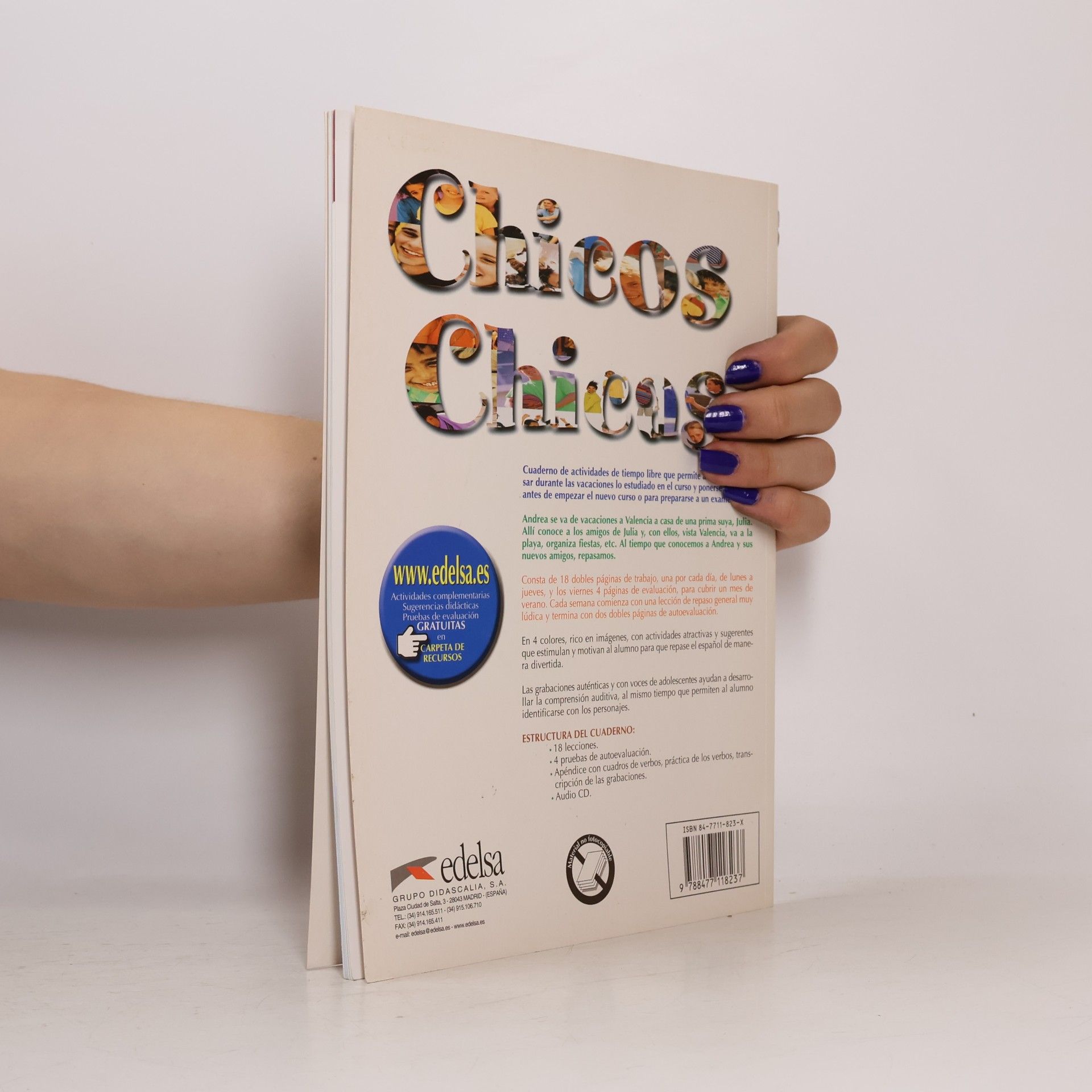 María Angeles Palomino Chicos Chicas 1 - cuaderno de vacaciones y de repaso