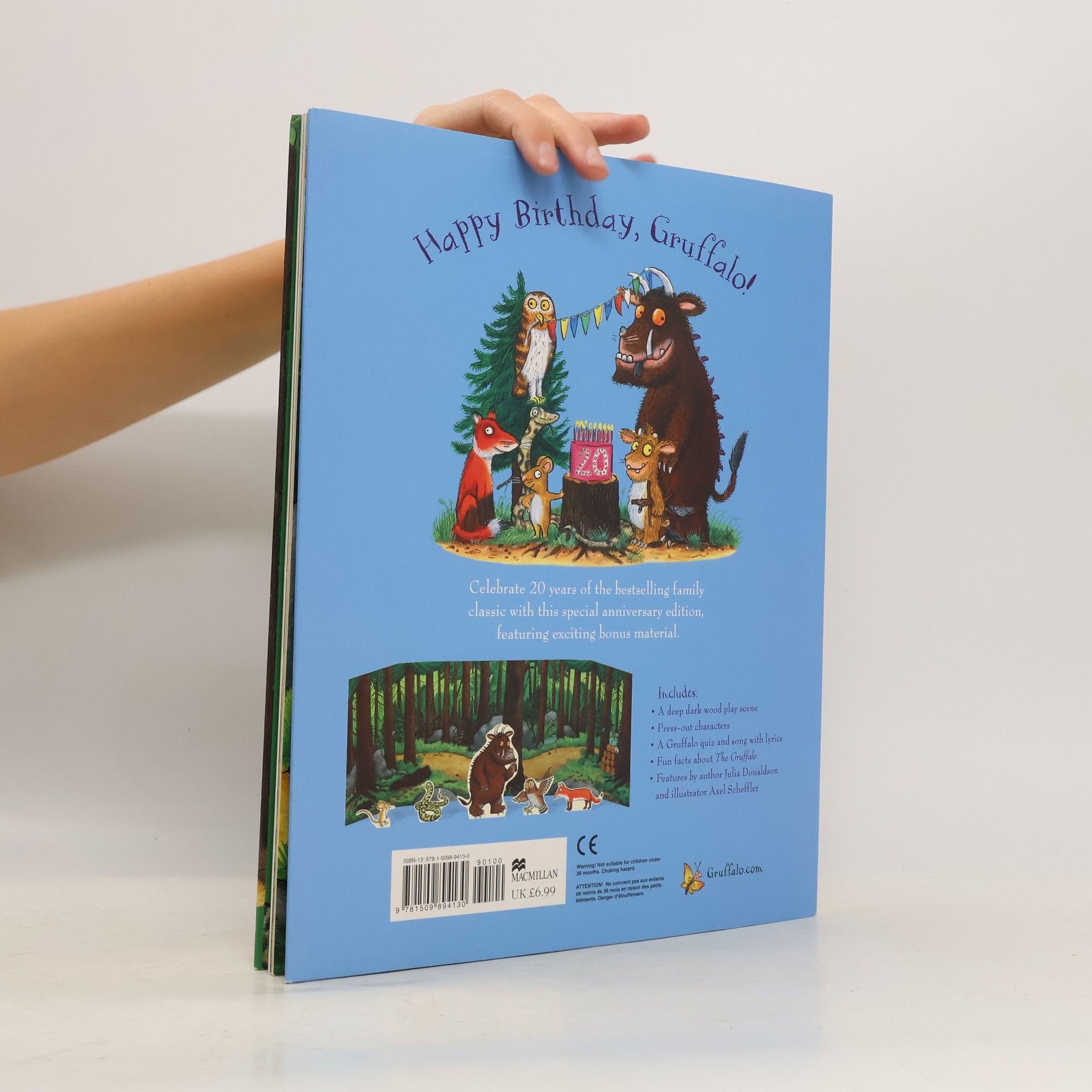 Julia Donaldson The Gruffalo 20th Anniversary Edition