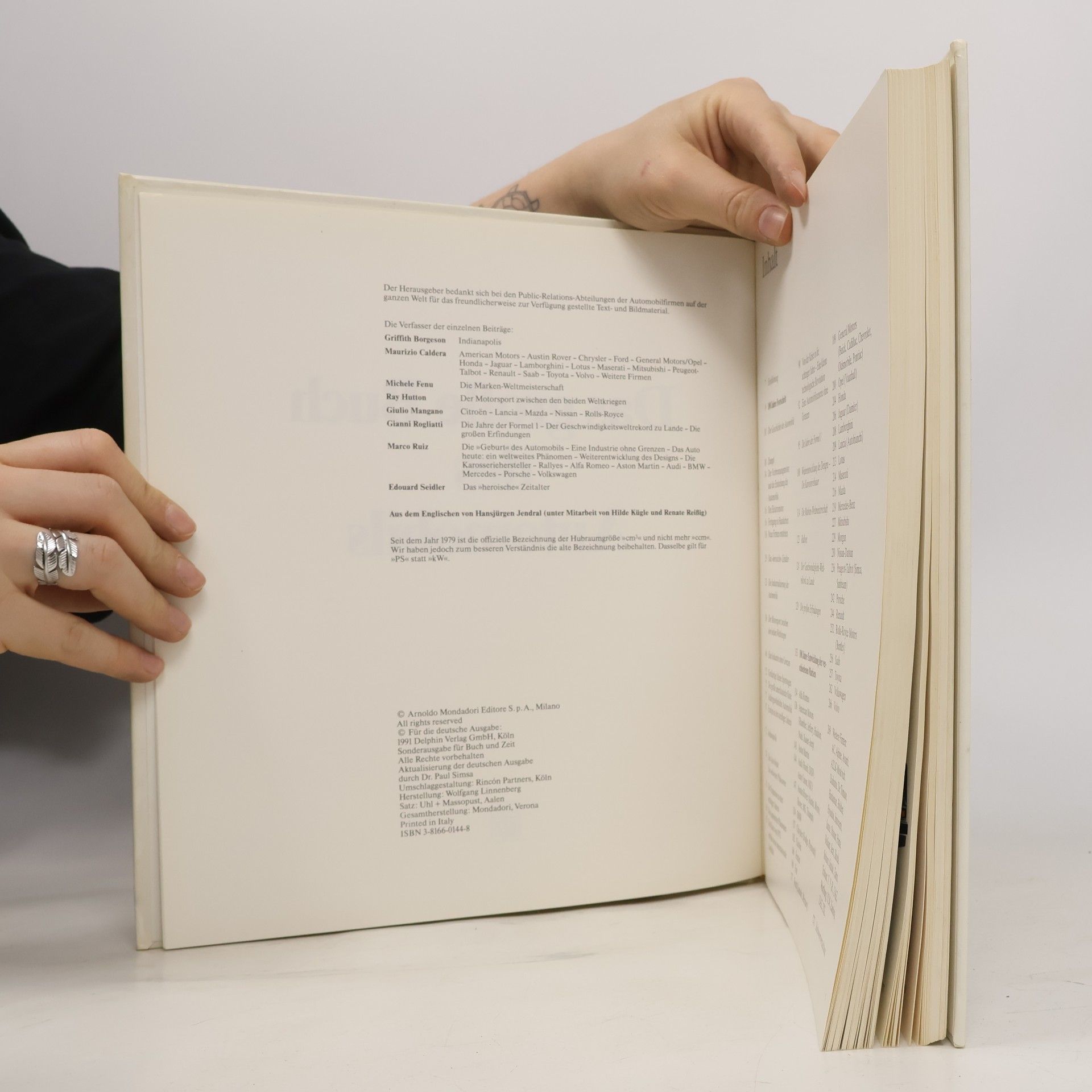 Collectif d'auteurs Das große Buch des Automobils