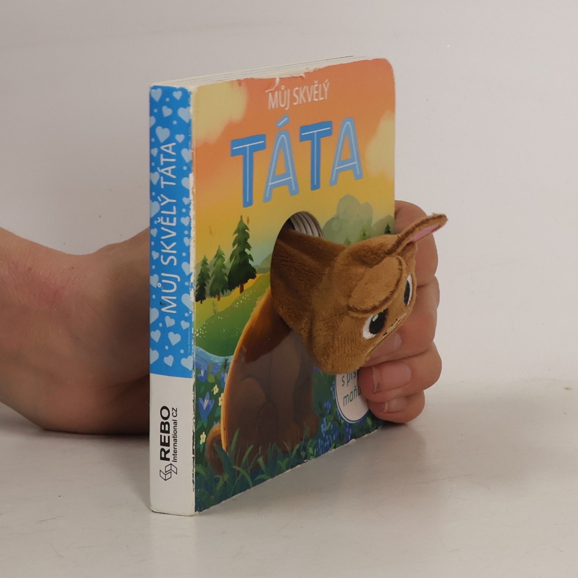Various authors Můj skvělý táta - Knížka s prstovým maňáskem