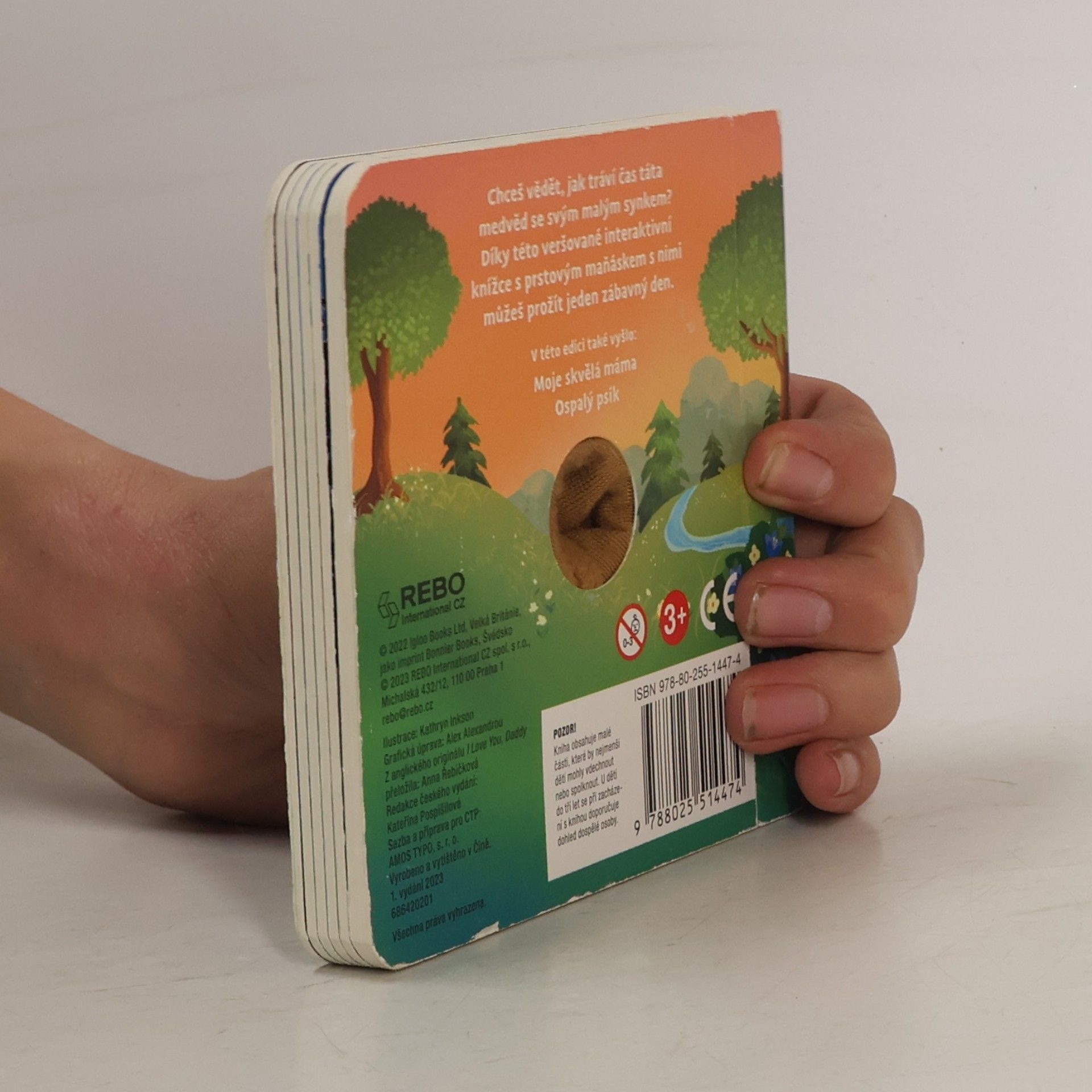 Autorenkollektiv Můj skvělý táta - Knížka s prstovým maňáskem