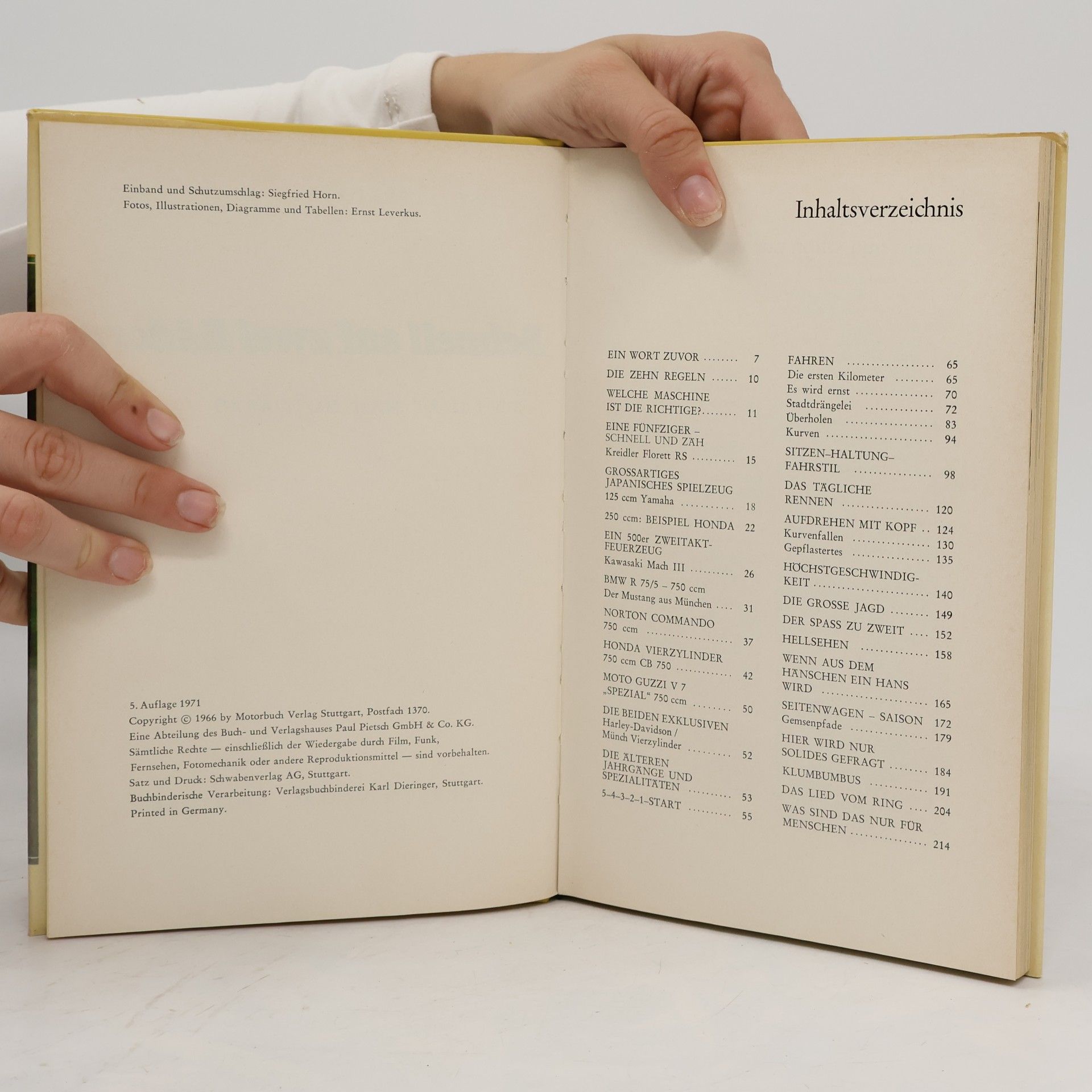 Ernst Leverkus Schnell auf zwei Rädern