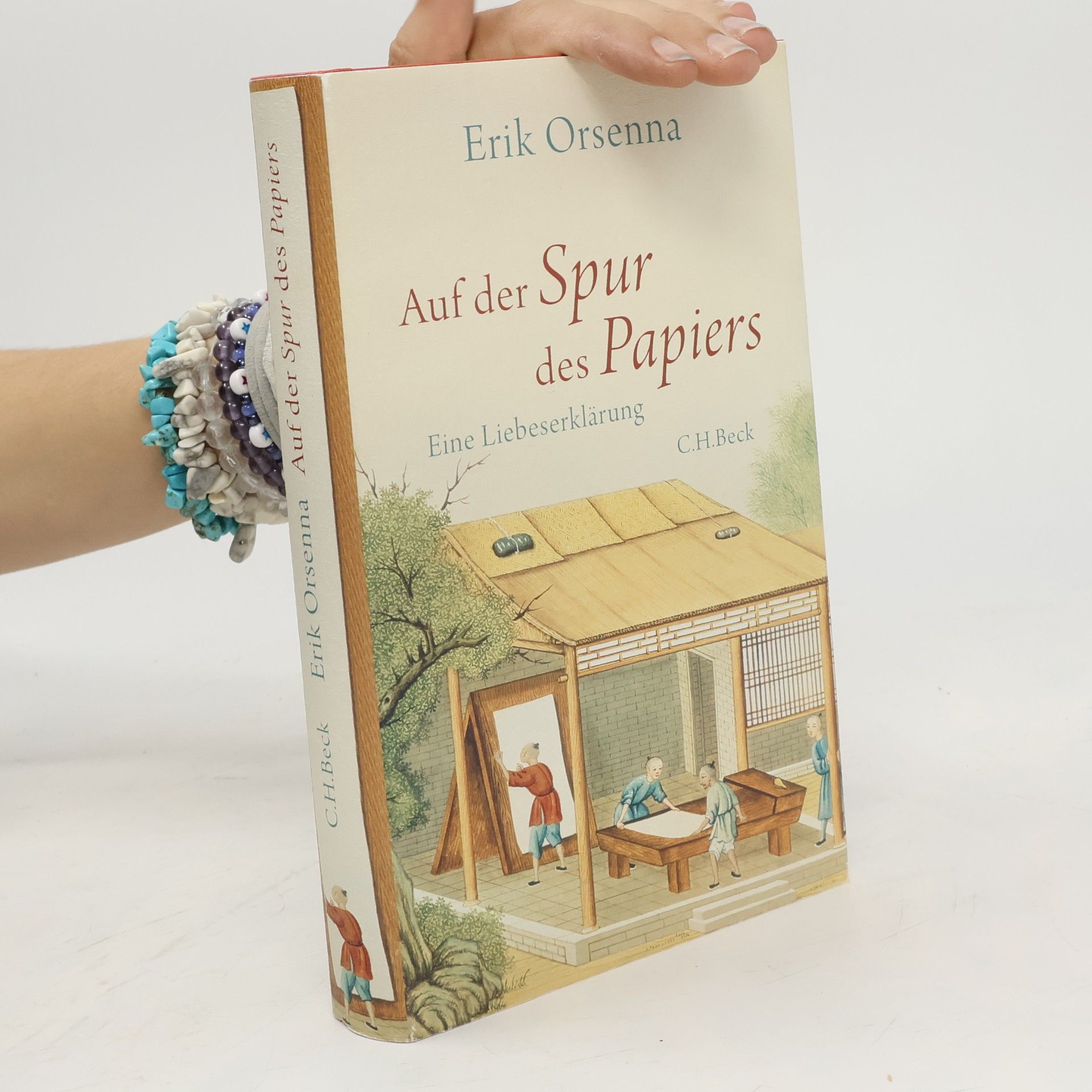 Érik Orsenna Auf der Spur des Papiers