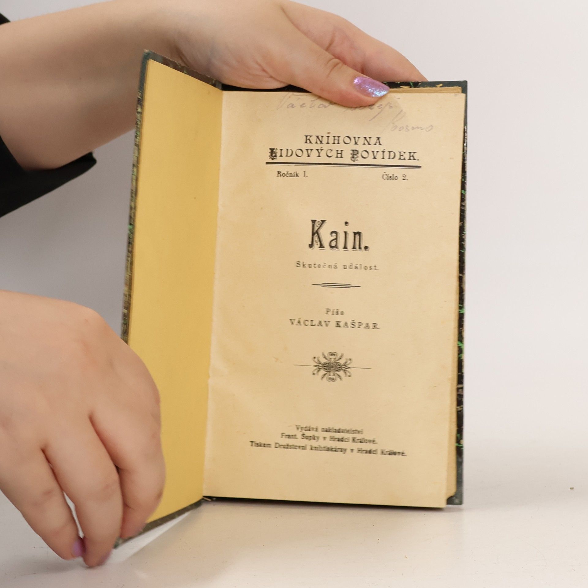 V. Kašpar Kain