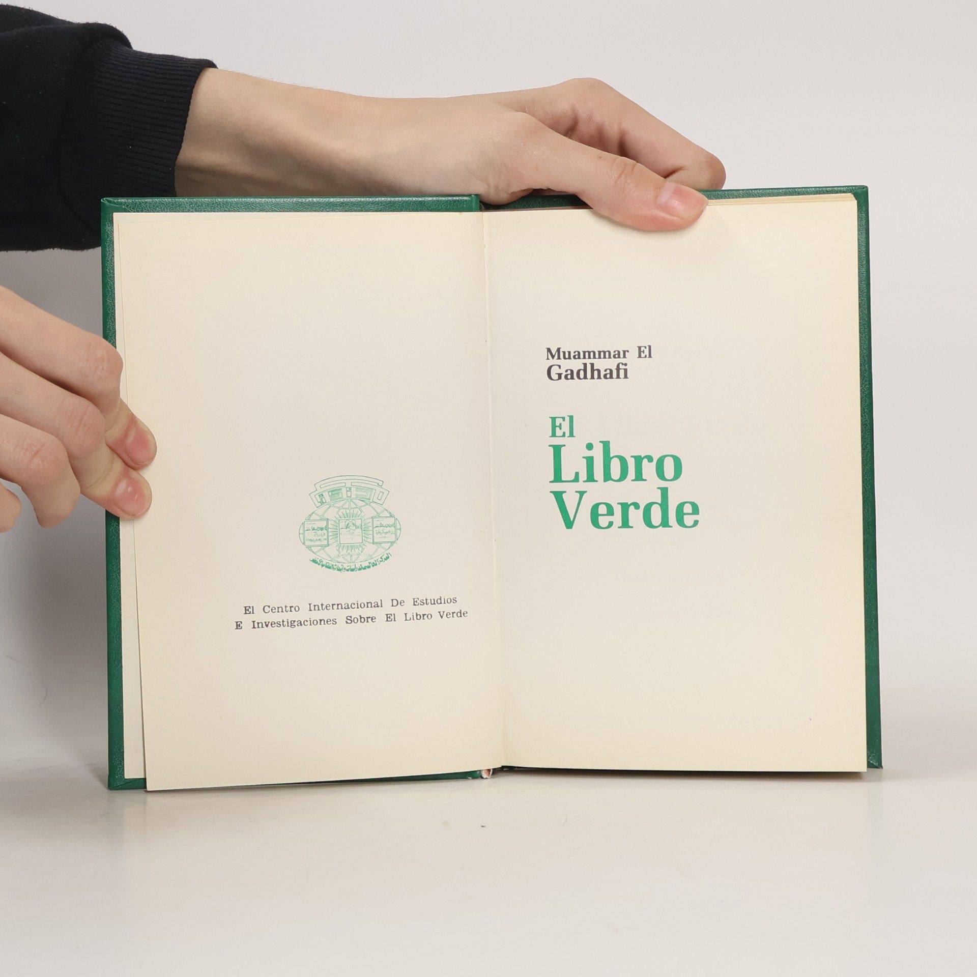 Muammar al-Gaddafi El Libro Verde