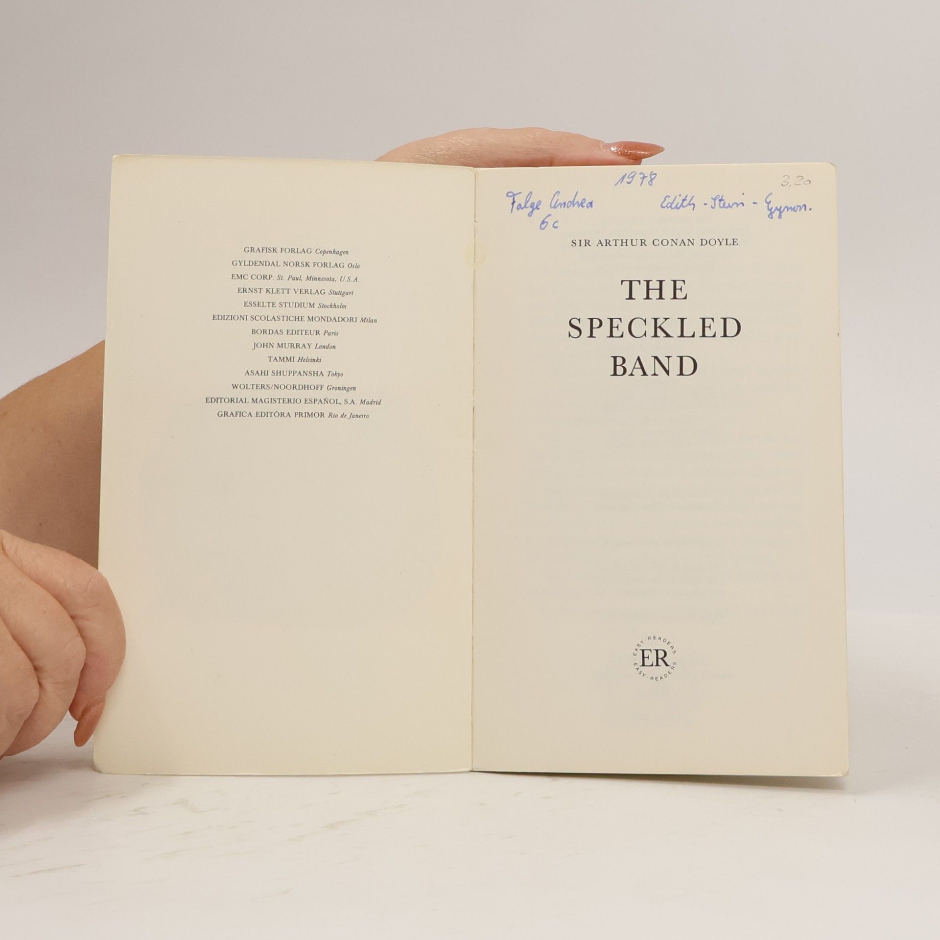 Arthur Conan Doyle The Speckled Band