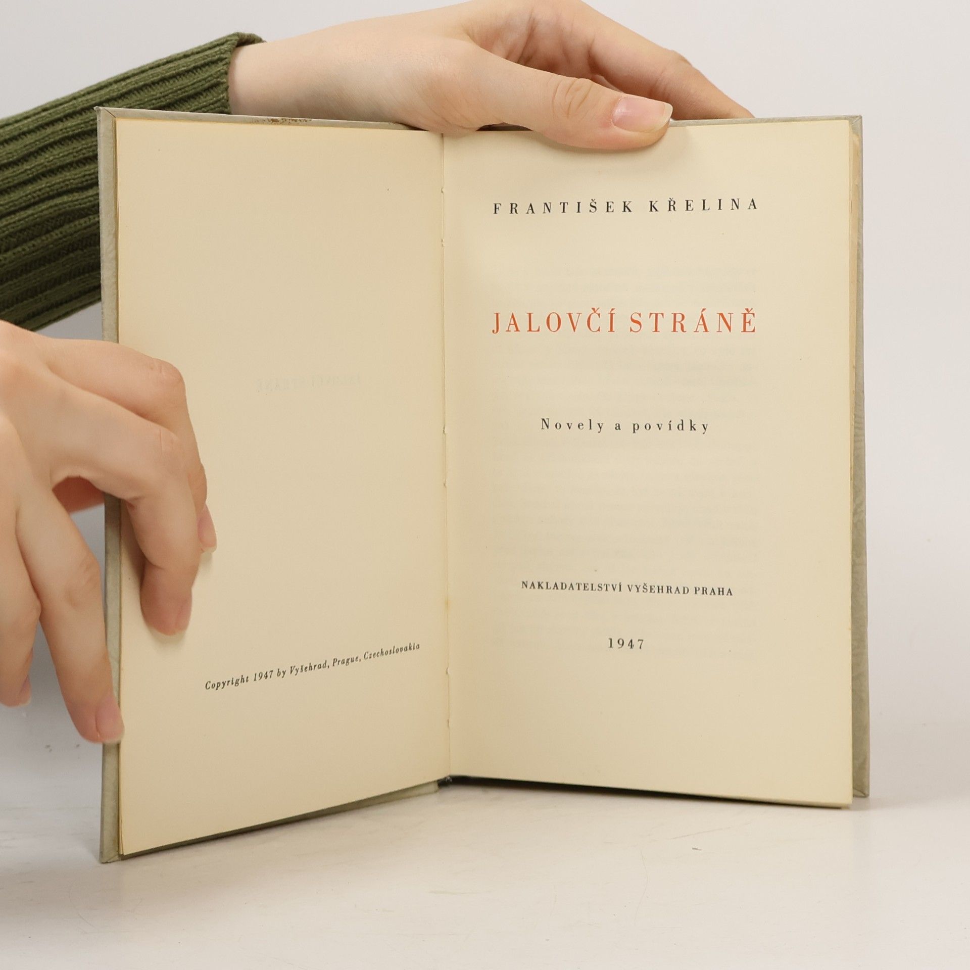 František Křelina Jalovčí stráně