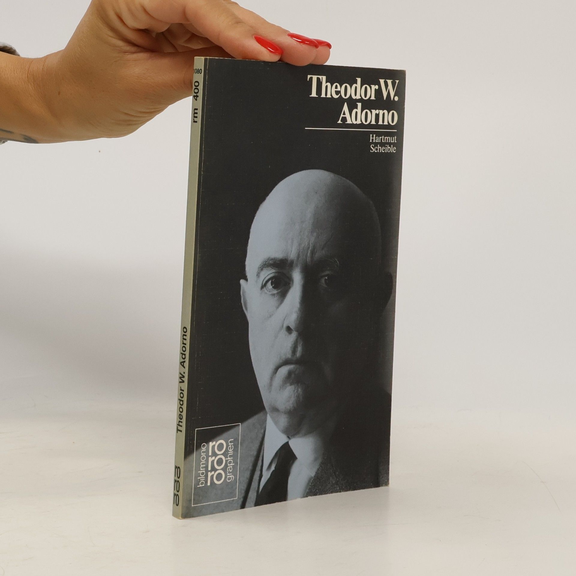 Hartmut Scheible Theodor W. Adorno