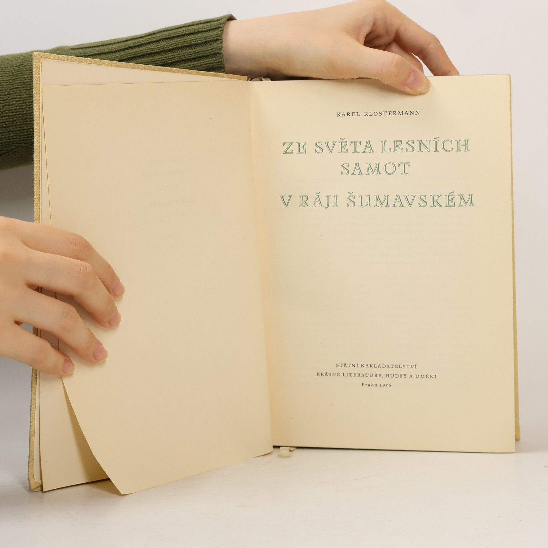 Karel Klostermann Ze světa lesních samot. V ráji šumavském