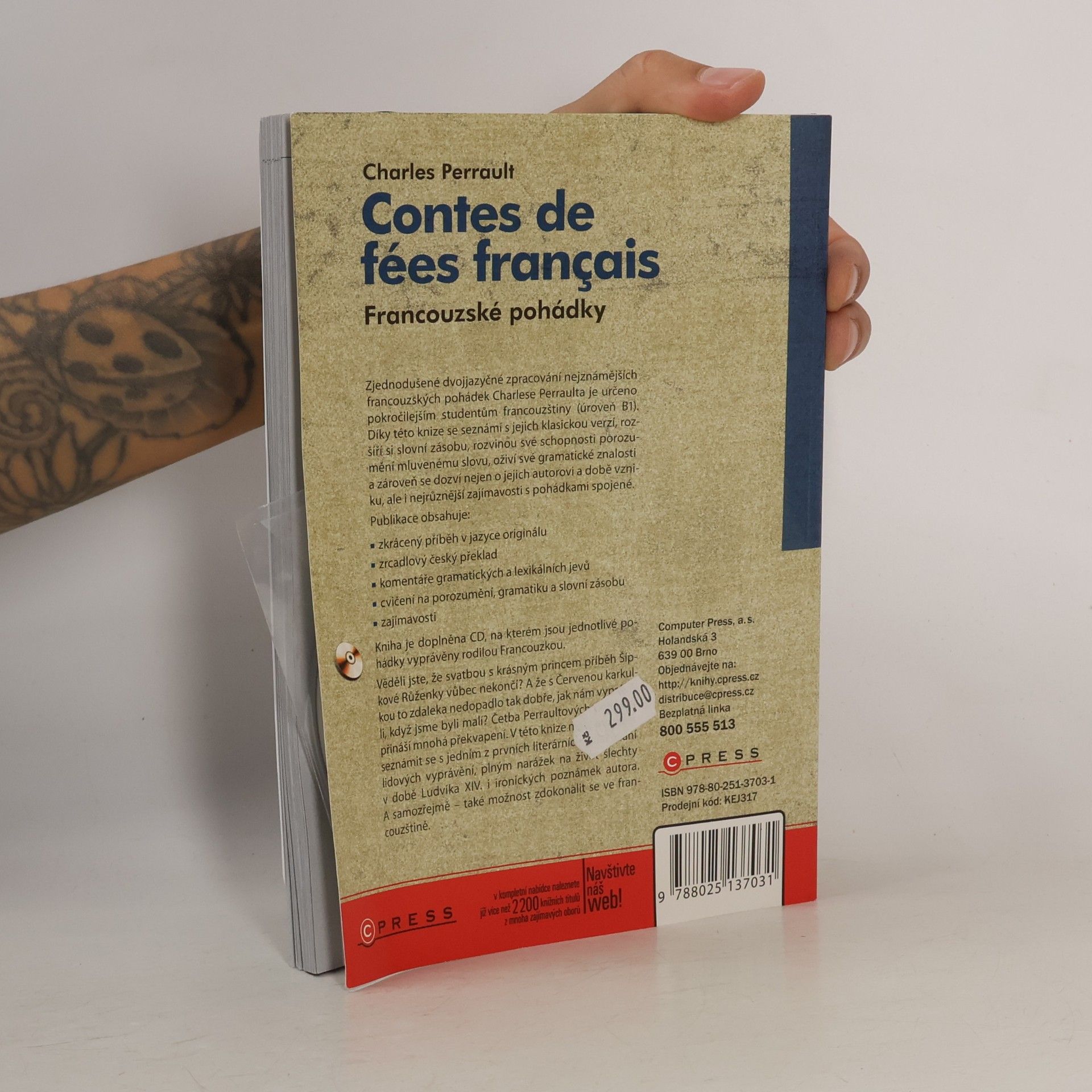 Charles Perrault Contes de fées français = Francouzské pohádky