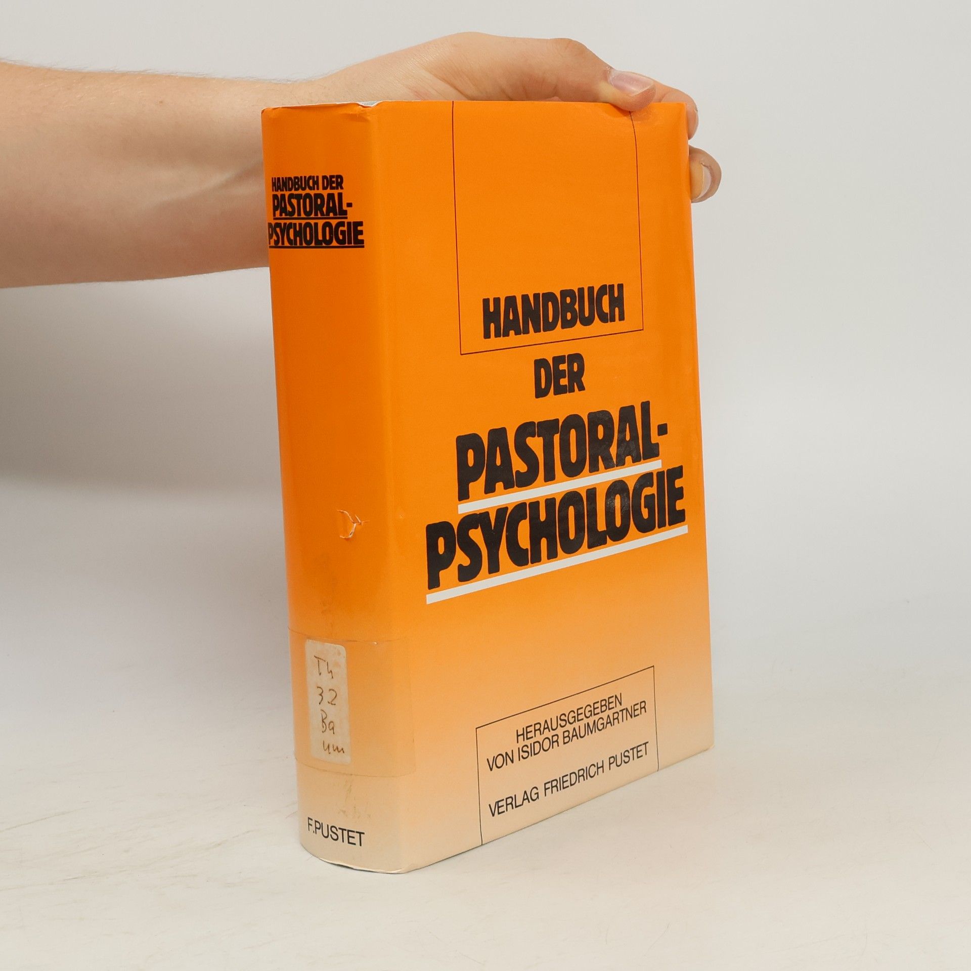 Isidor Baumgartner Handbuch der Pastoralpsychologie