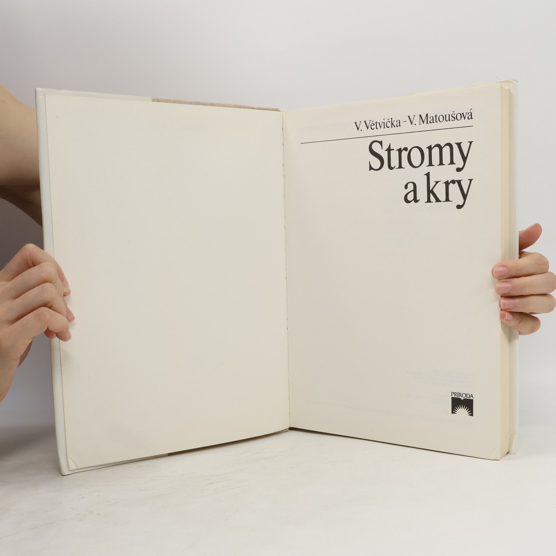 Vlasta Matoušová Stromy a kry