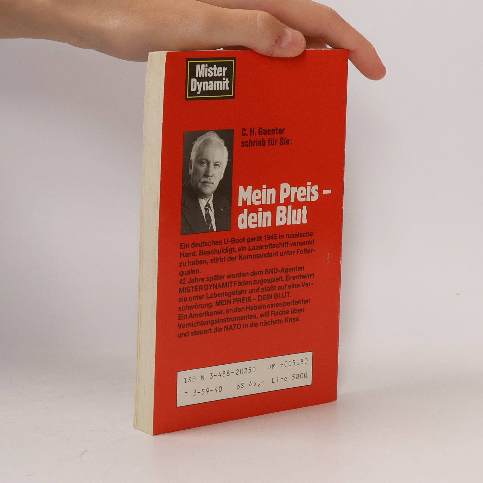 C. H. Guenter Mein Preis - dein Blut 1
