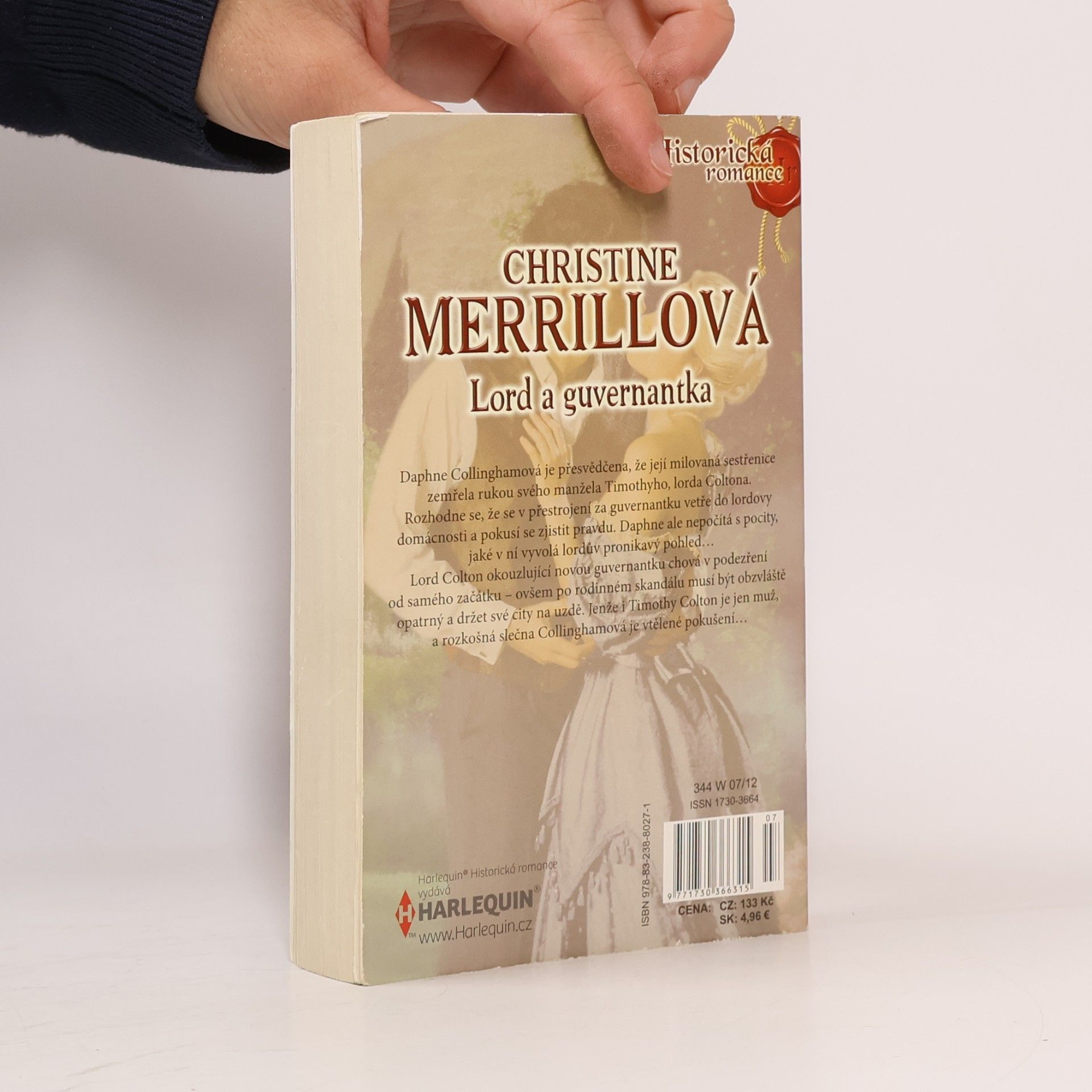 Christine Merrill Lord a guvernantka