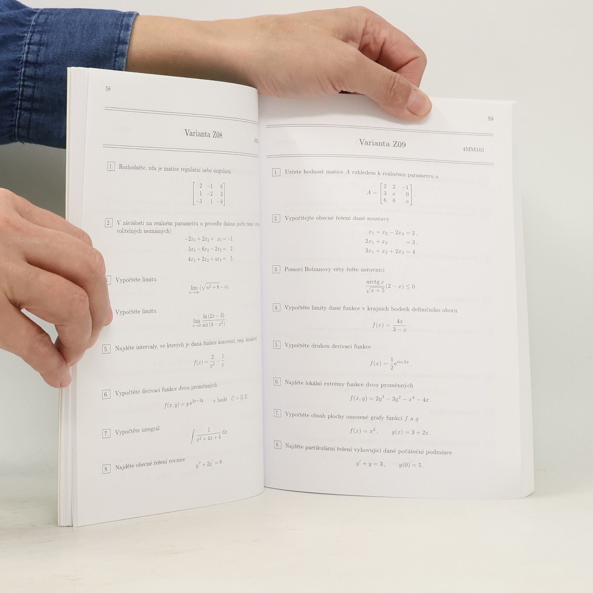 Miroslava Otavová Matematika. Soubor testů pro všechny kurzy matematiky na VŠE