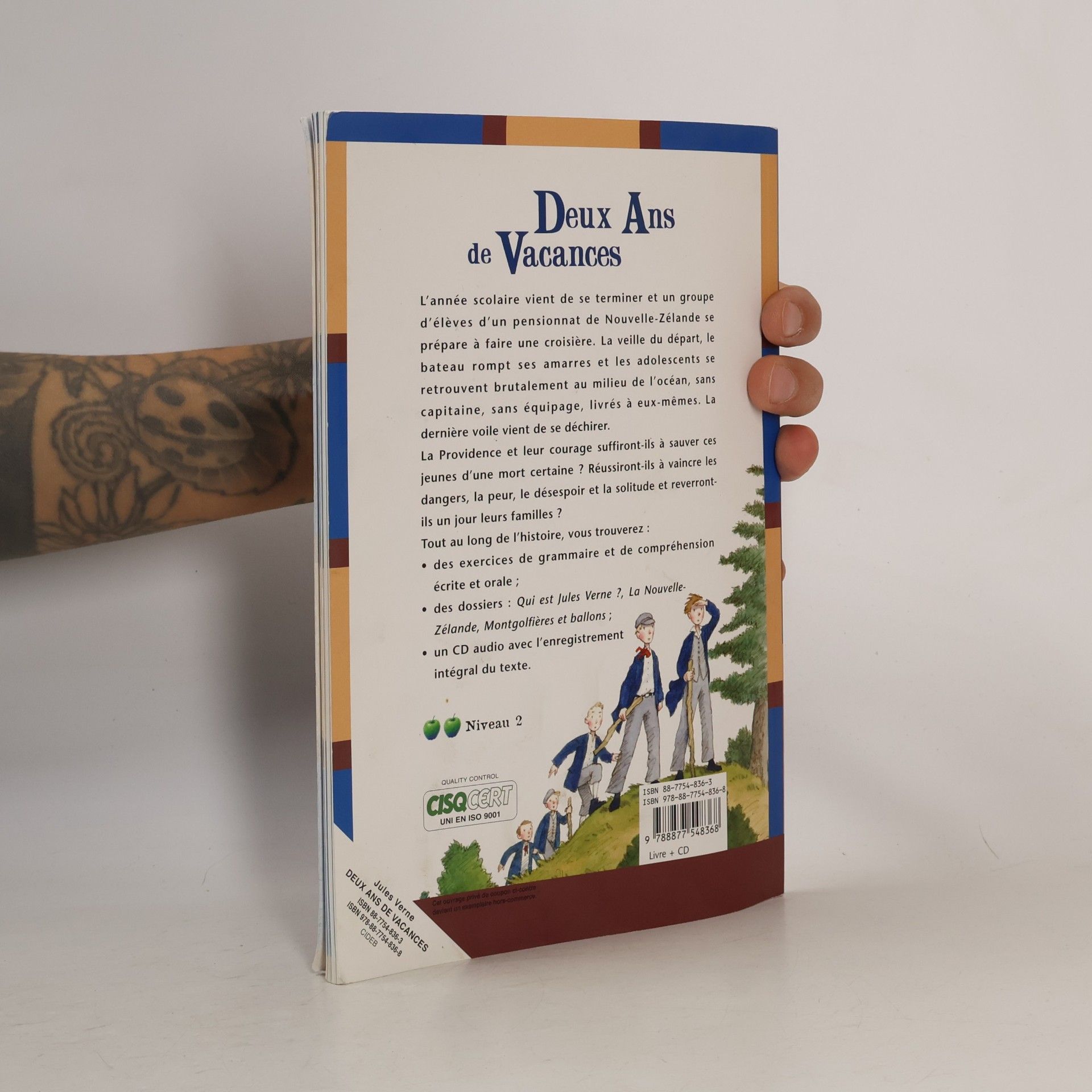 Verne, Jules Pomme Verte: Deux Ans De Vacances - Book & CD