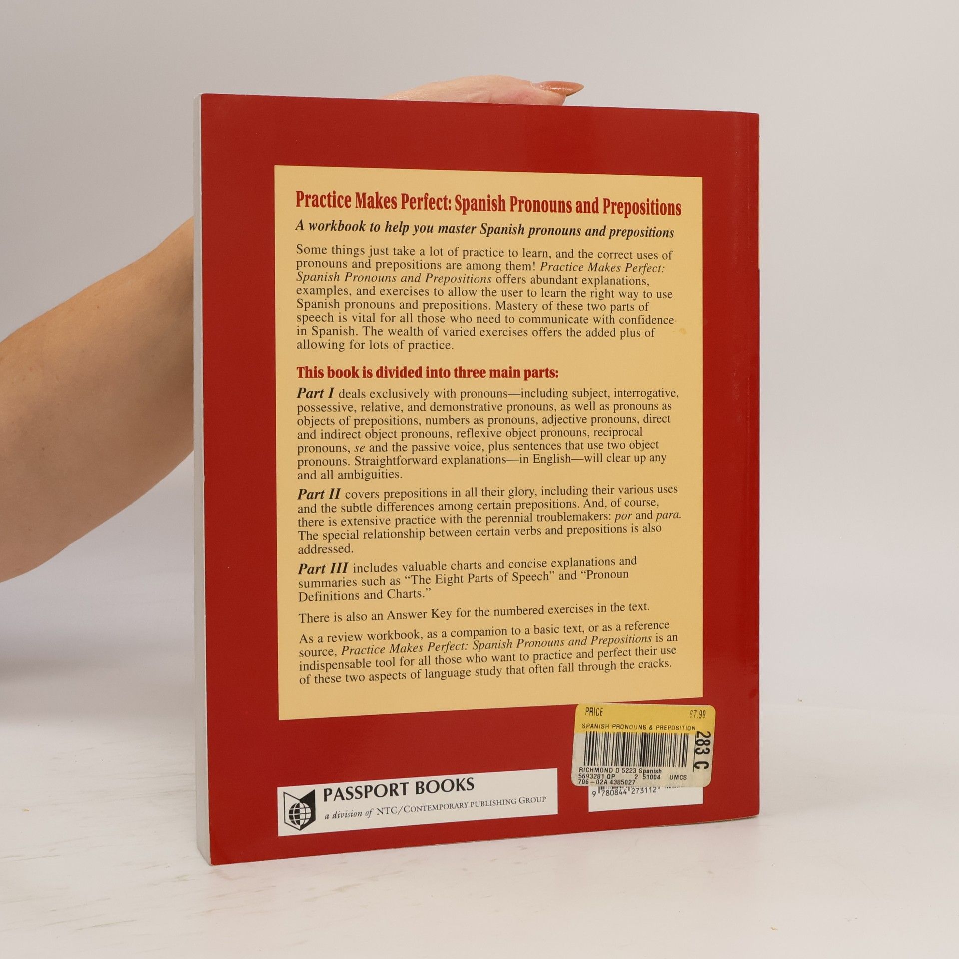 Dorothy Devney Richmond Practice Makes Perfect Spanish Pronouns And Prepositions