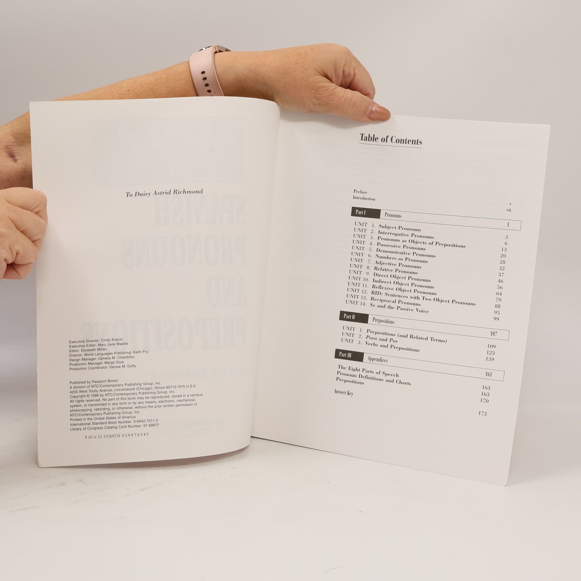Dorothy Devney Richmond Practice Makes Perfect Spanish Pronouns And Prepositions