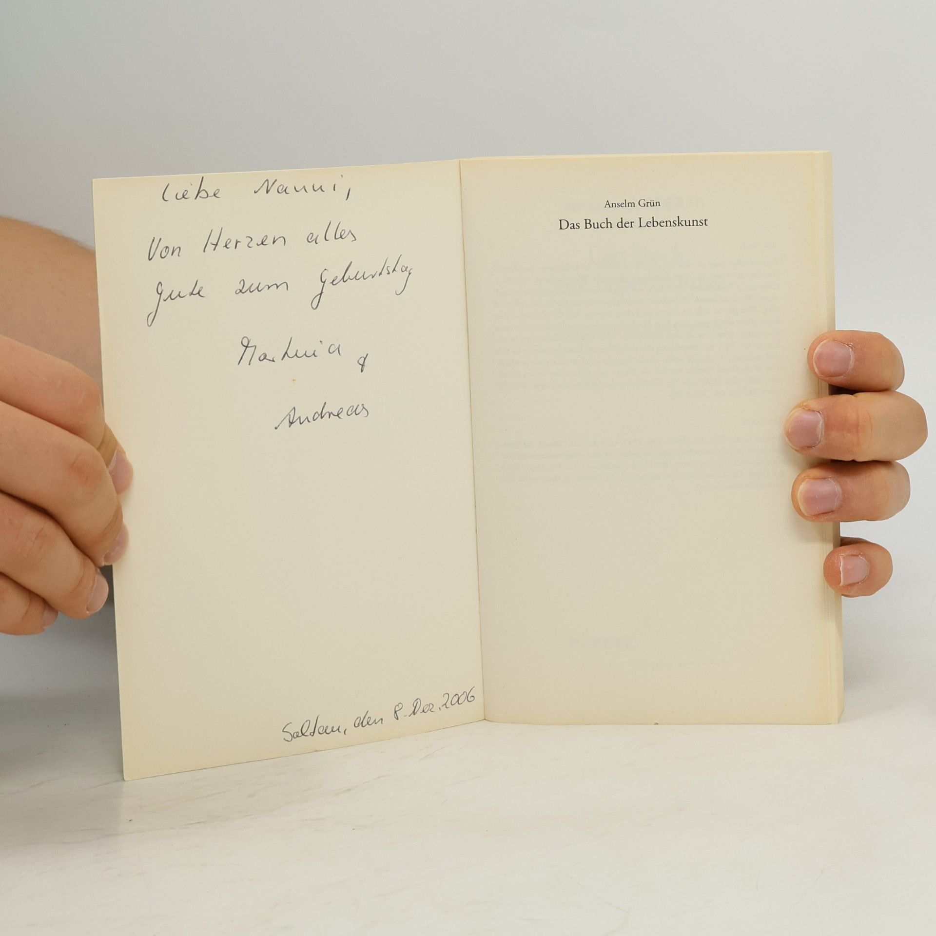 Anselm Grün Das Buch der Lebenskunst