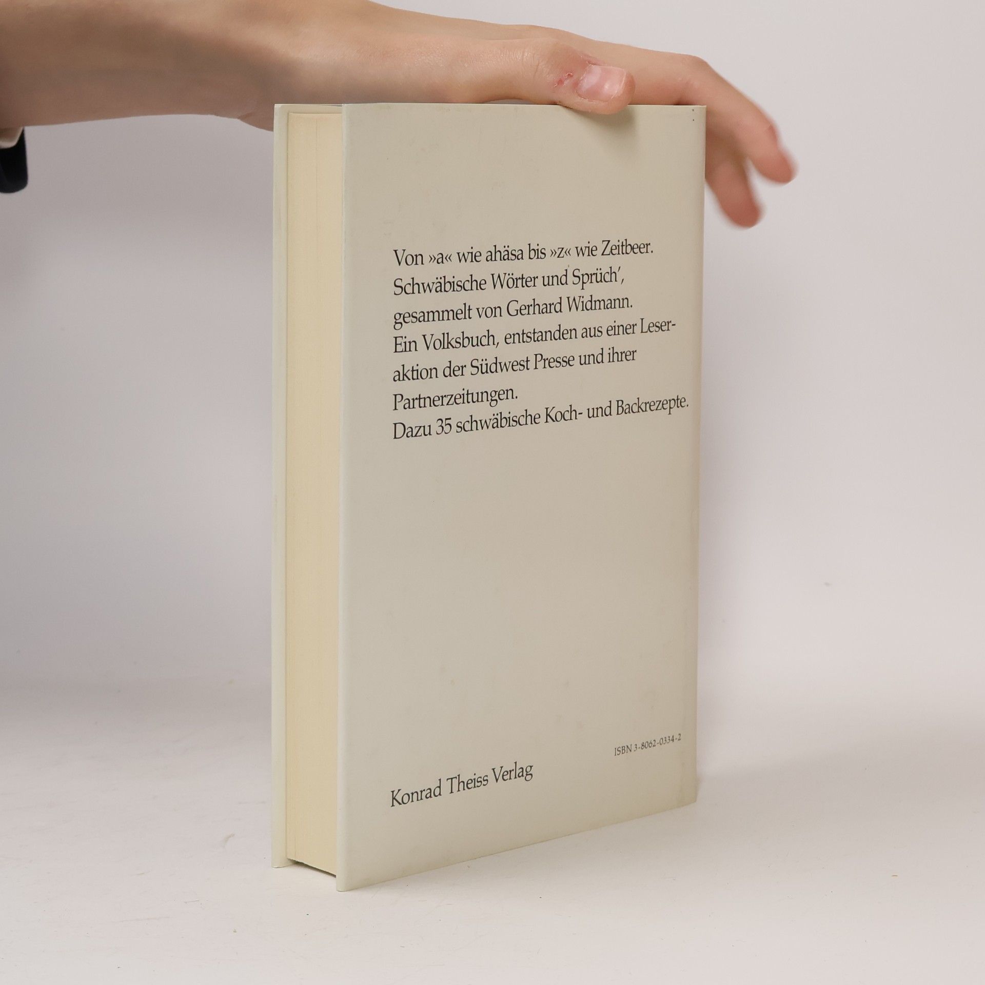Gerhard Widmann Schwäbisch vom Blatt
