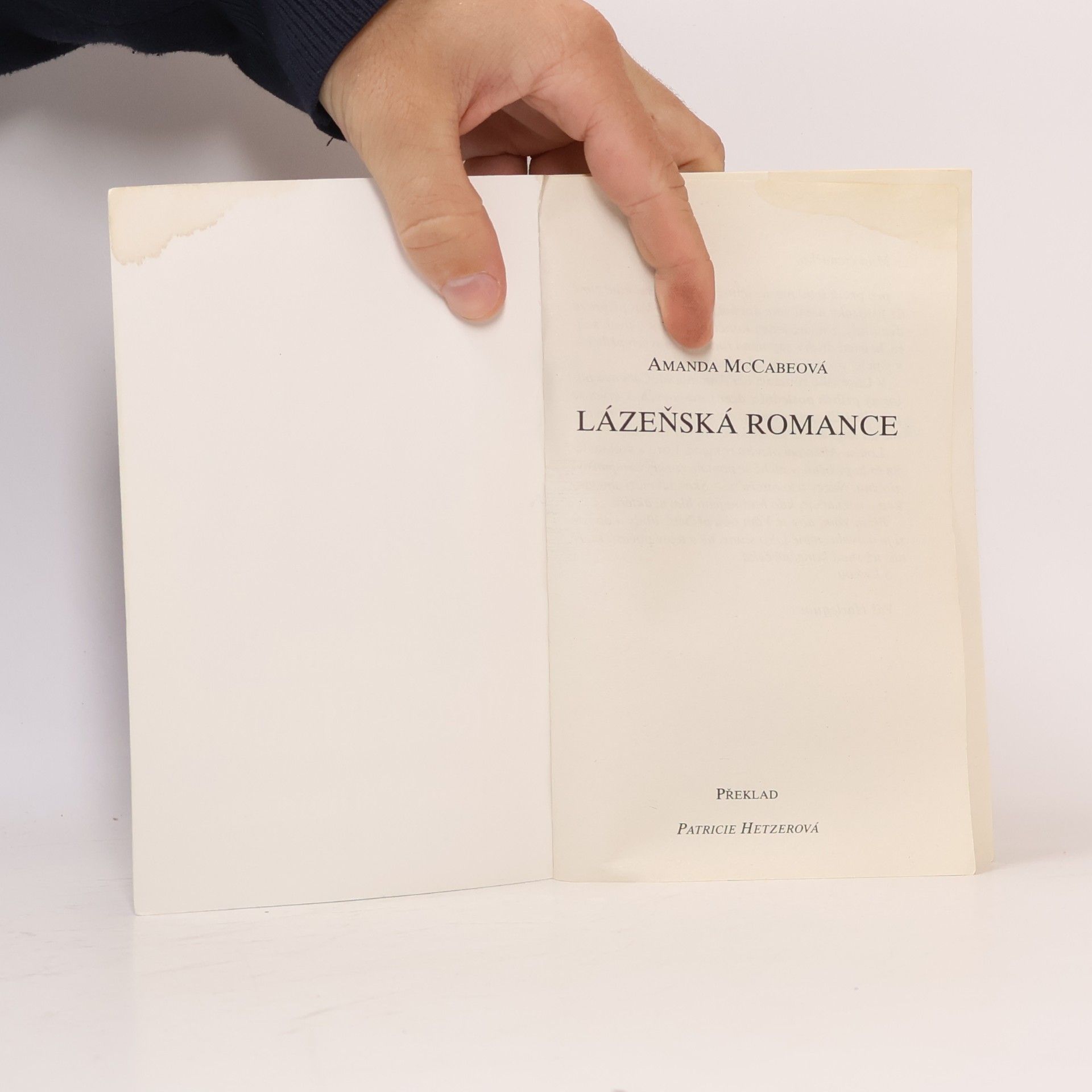Amanda McCabe Lázeňská romance