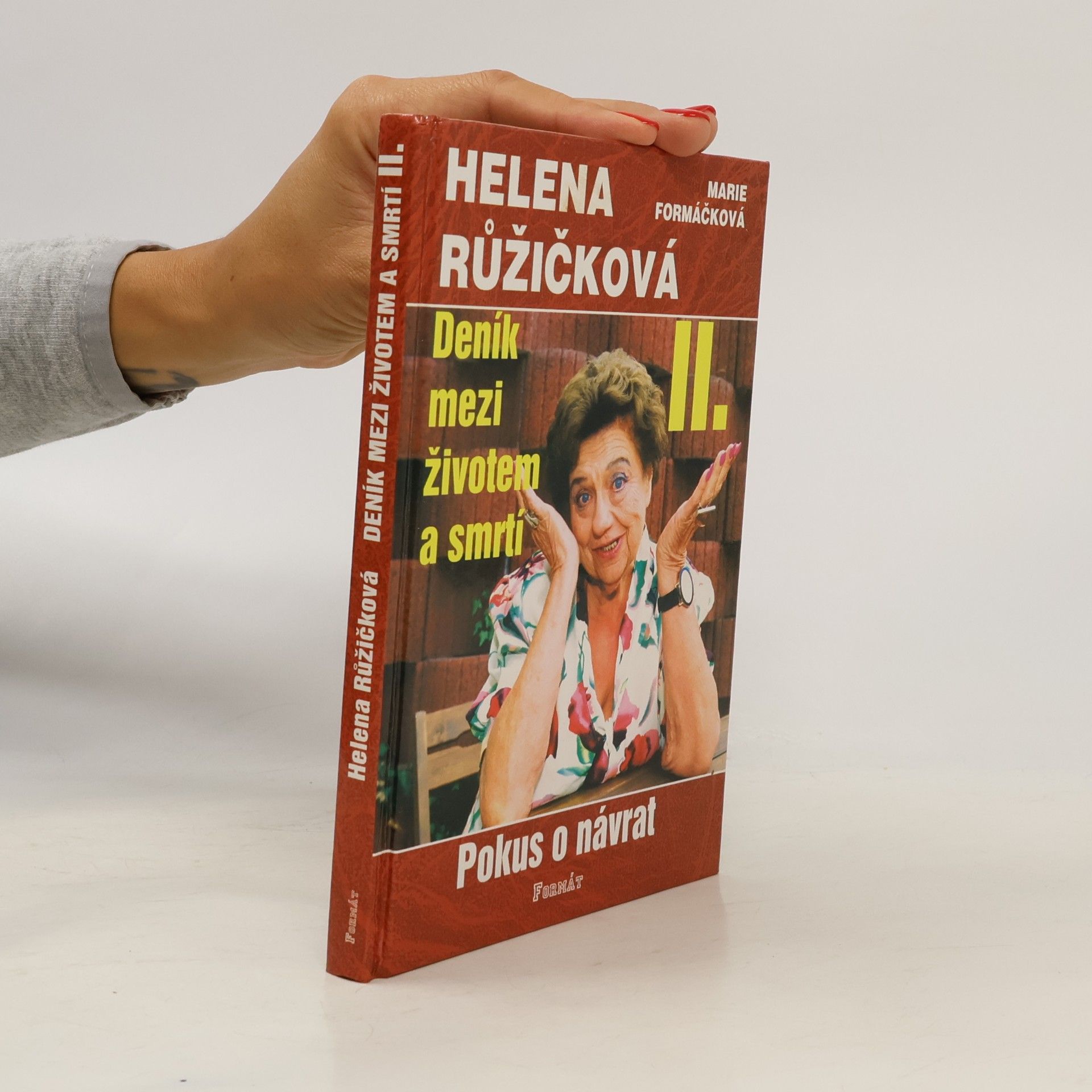 Marie Formáčková Deník mezi životem a smrtí. II., Pokus o návrat