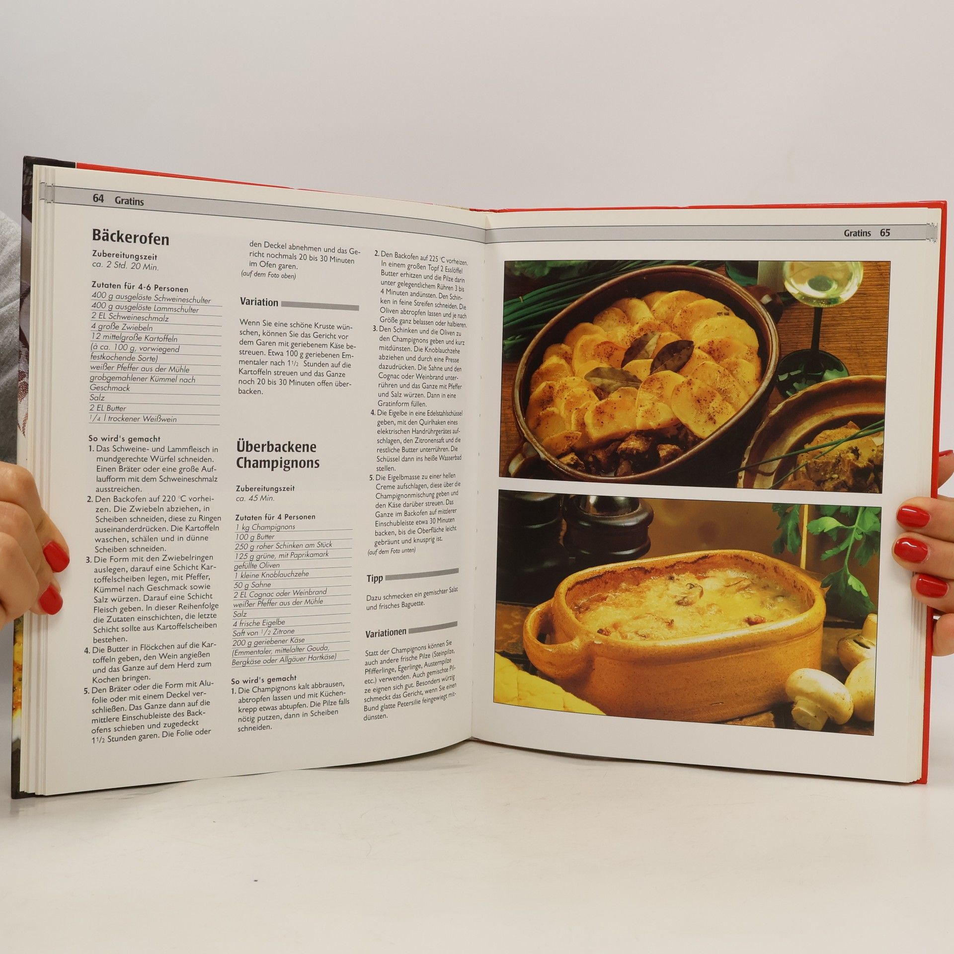 Sonja Carlsson Aufläufe, Gratins und Soufflés