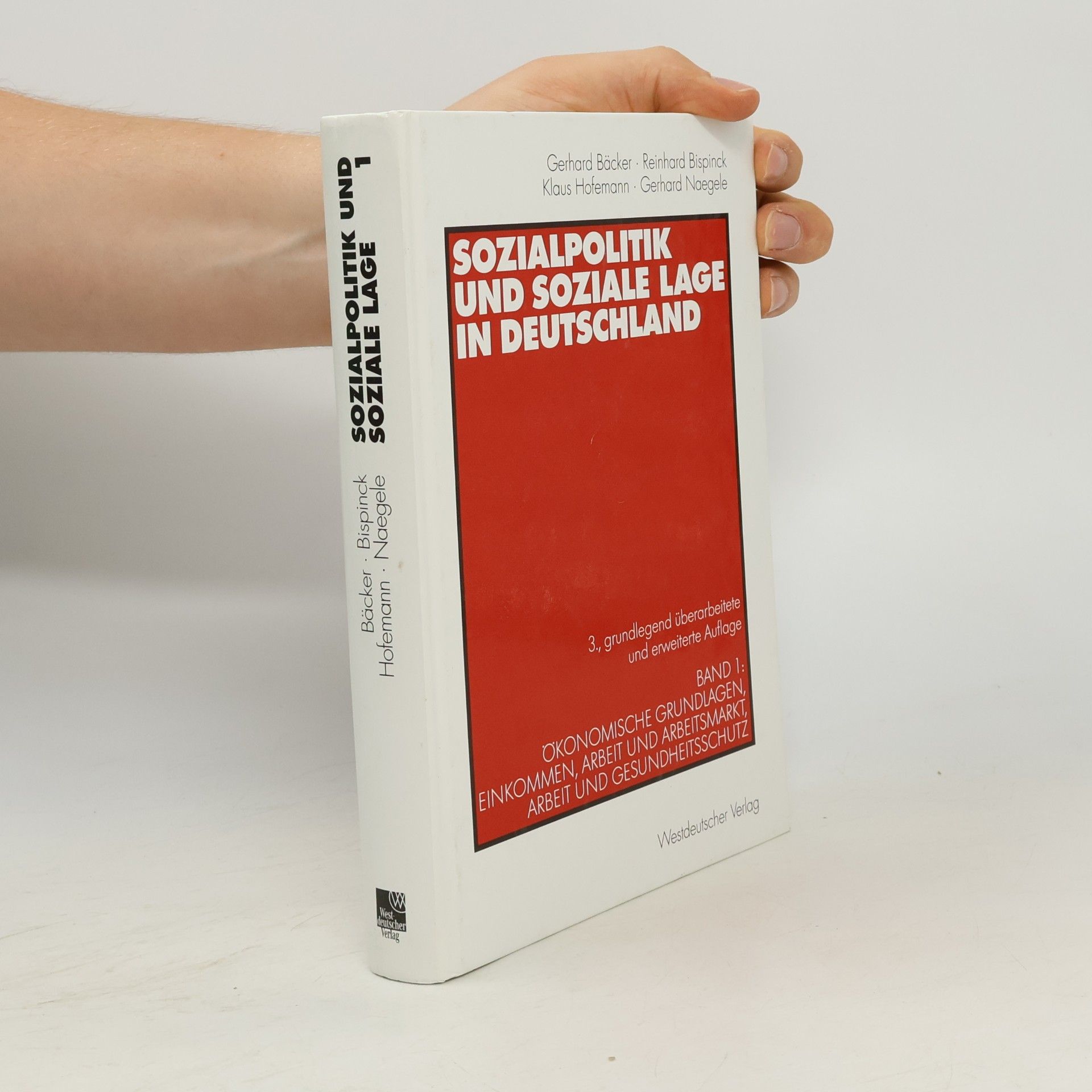 kolektiv Sozialpolitik und soziale Lage in der Bundesrepublik Deutschland
