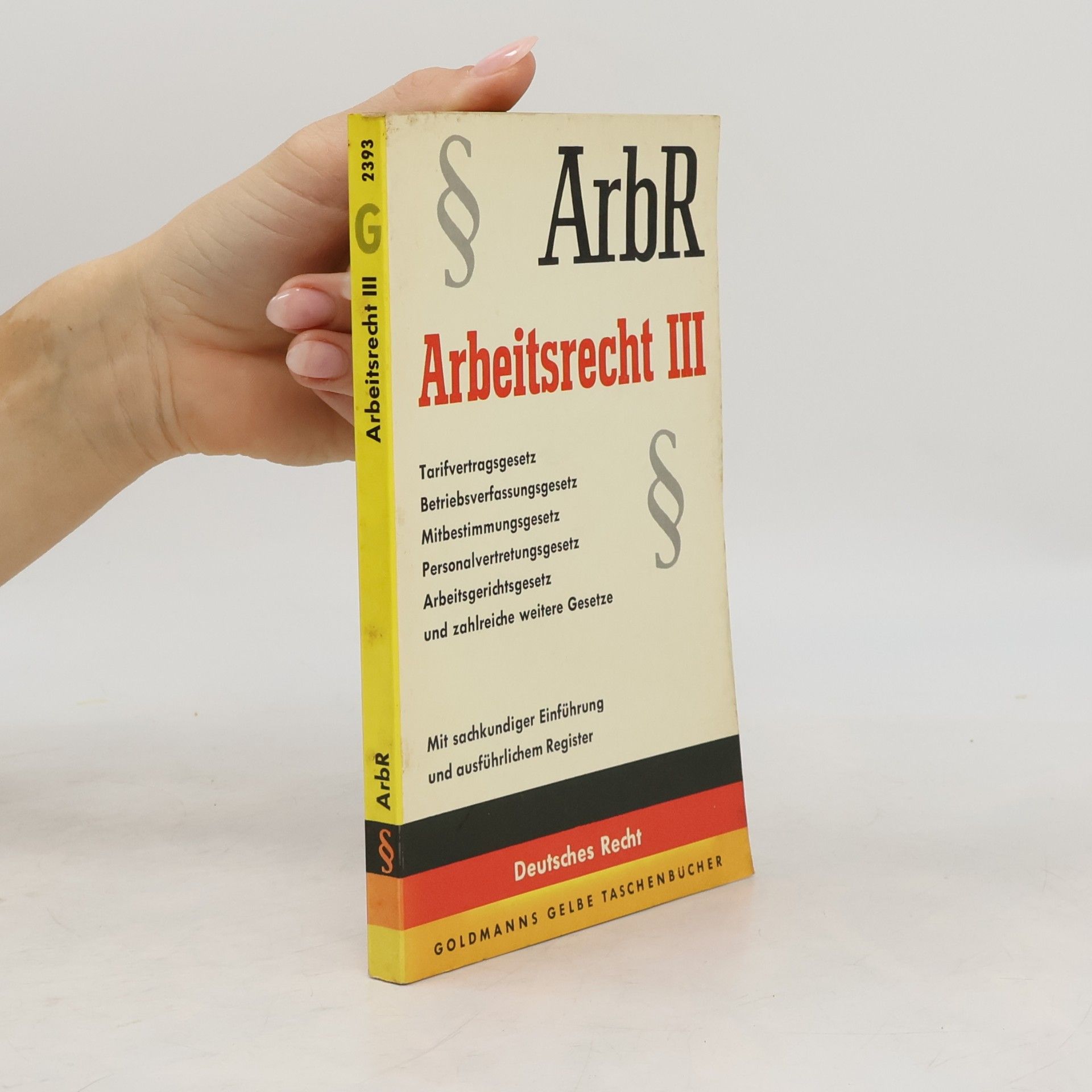 kolektiv Arbeitsrecht III