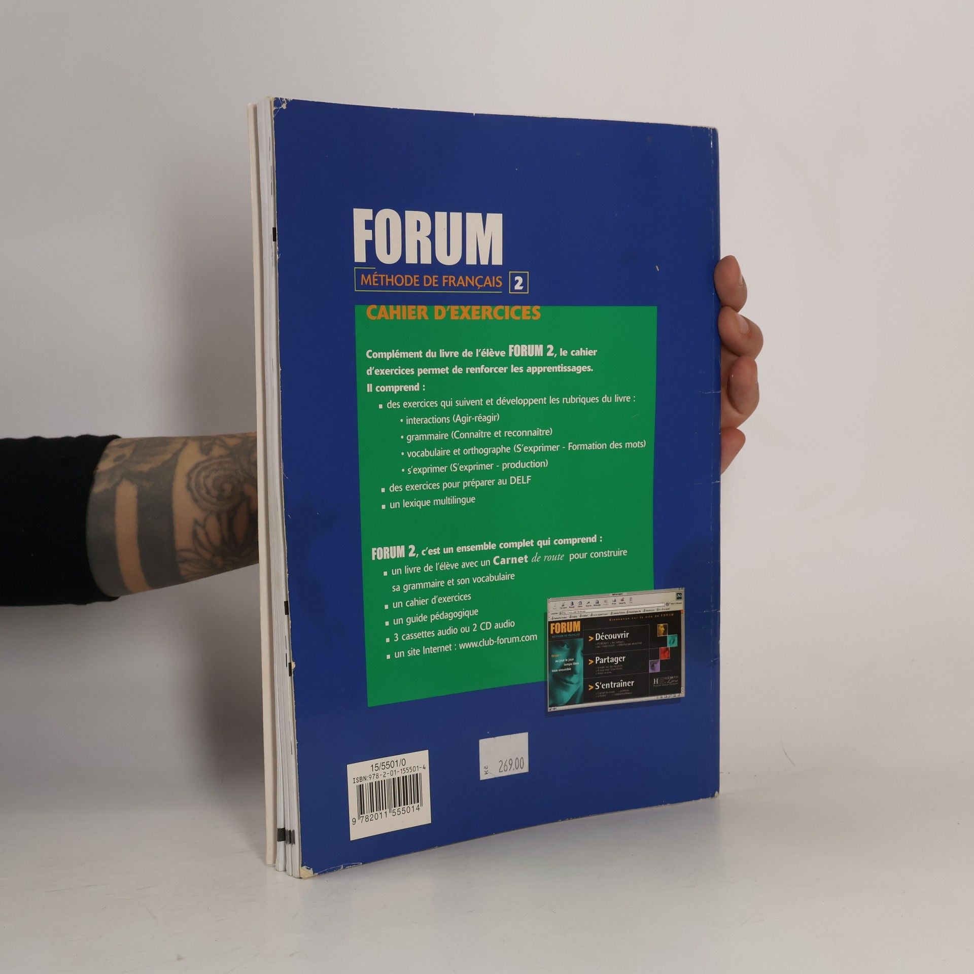 Autorenkollektiv Forum : méthode de francais 2 : cahier d'exercices