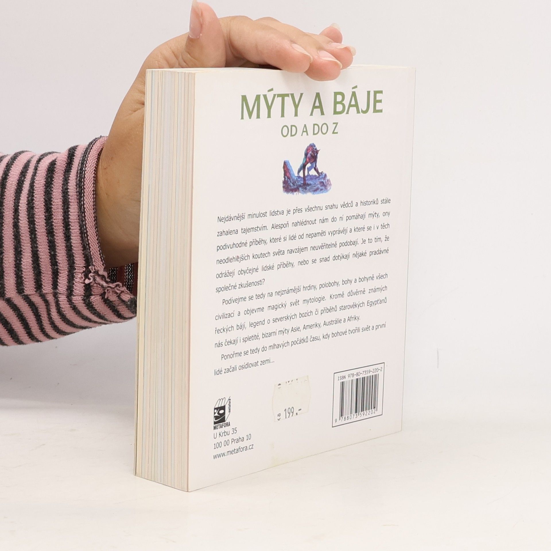 Sarah Bartlett Mýty a báje od A do Z. Všechno, co chcete vědět o mytologii celého světa