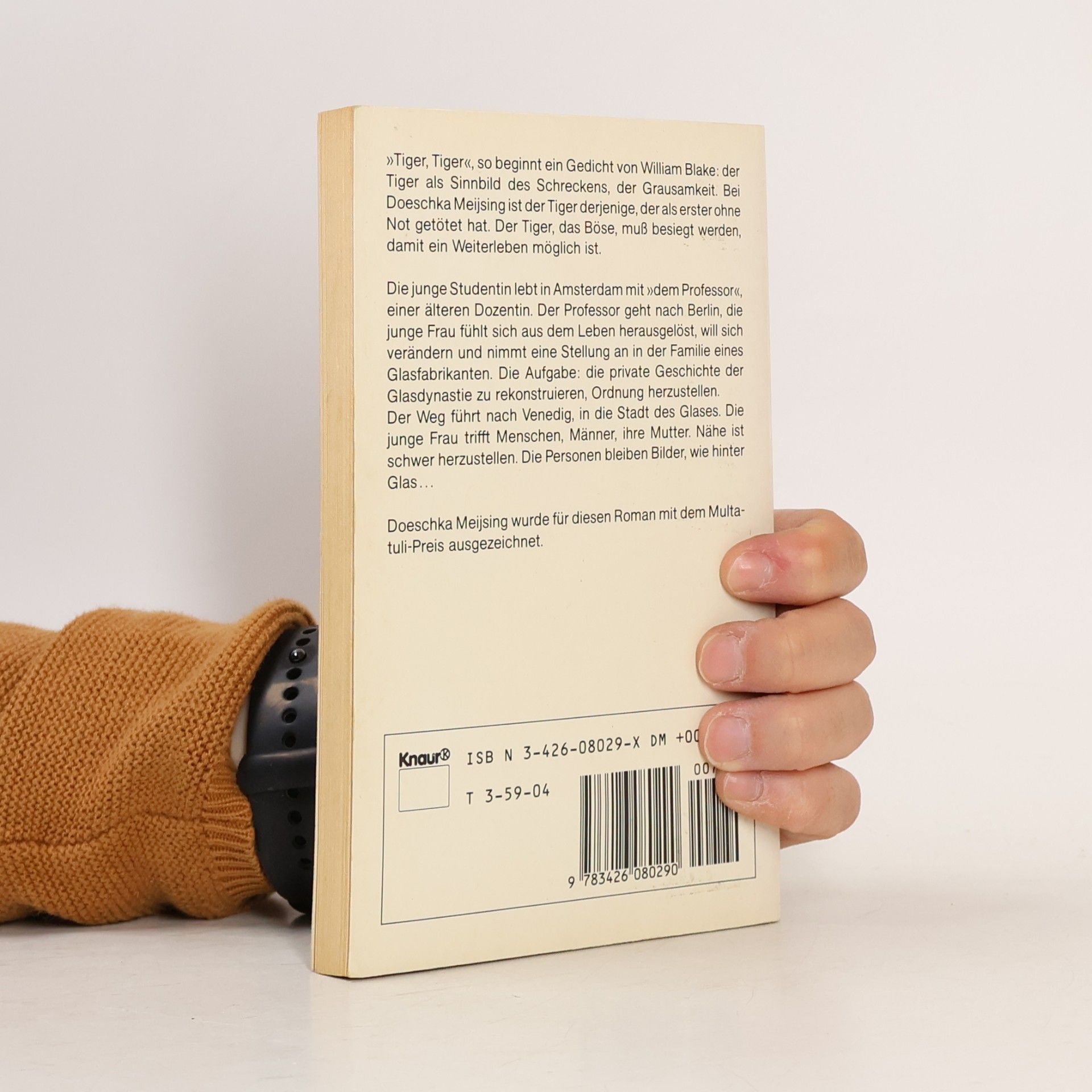 Unknown Author Tiger aus Glas. Roman. ( Frauen und Literatur).