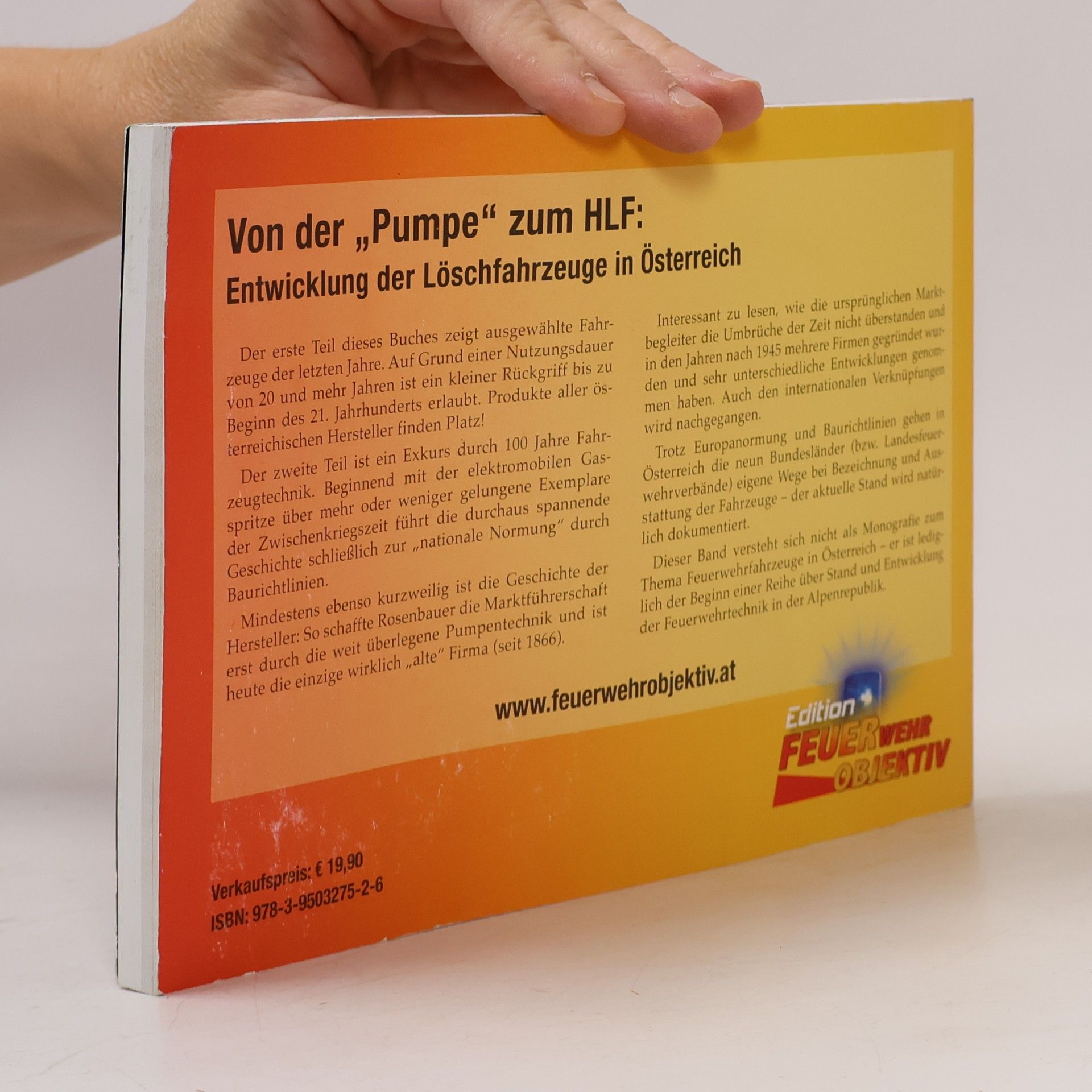 Jörg Würzelberger Von der "Pumpe" zum HLF