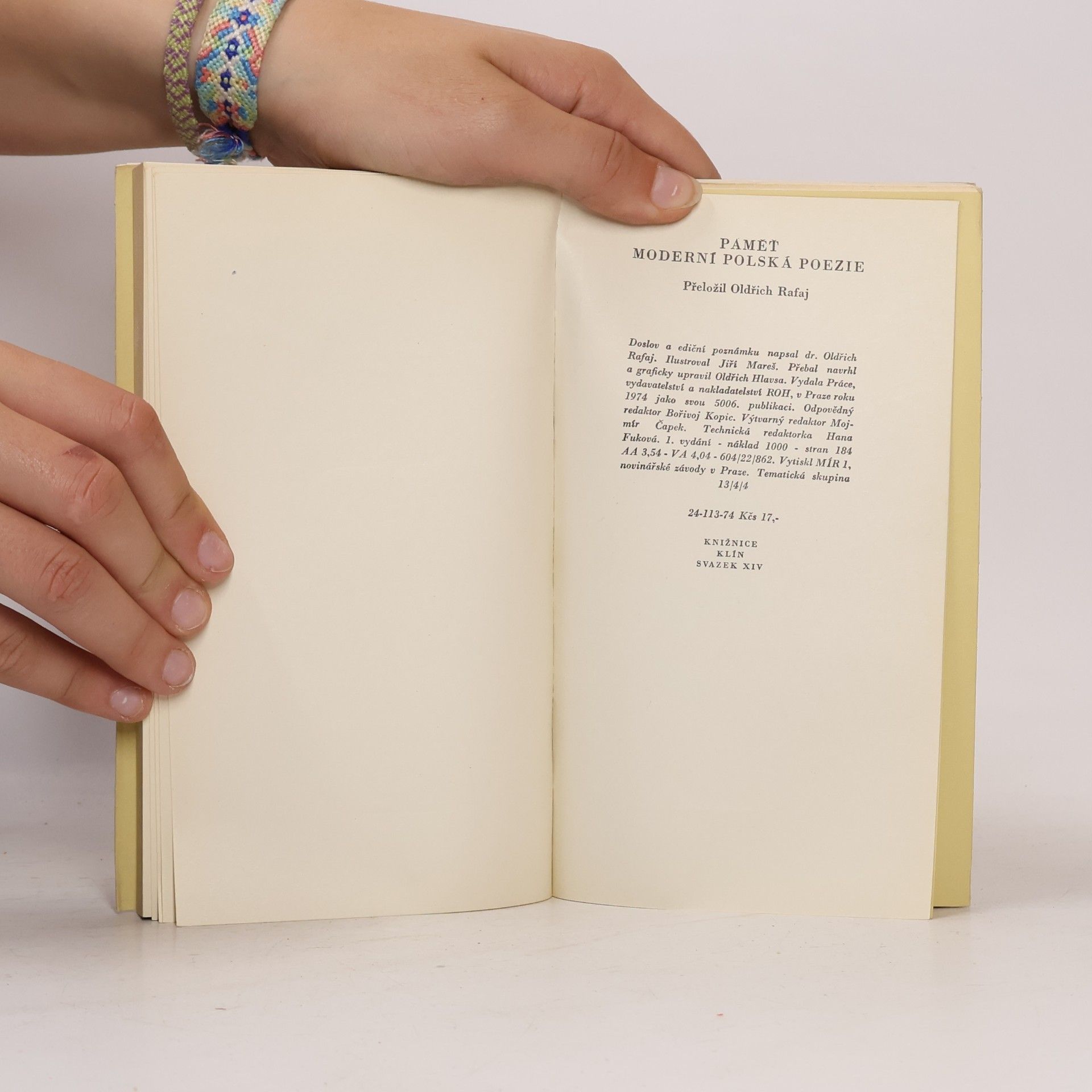 Various authors Paměť. Moderní polská poezie