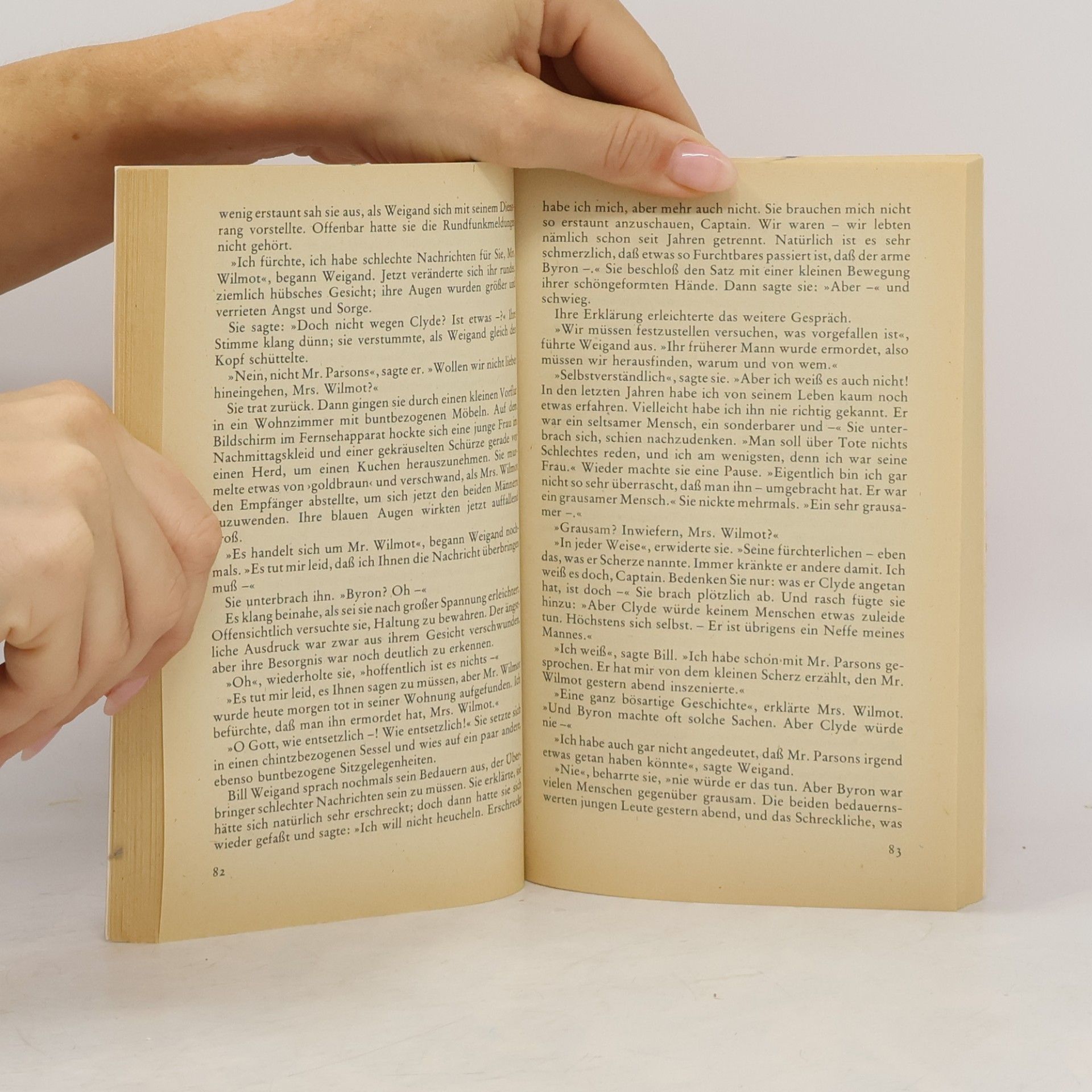 F. R. Lockridge Schluss der Vorstellung