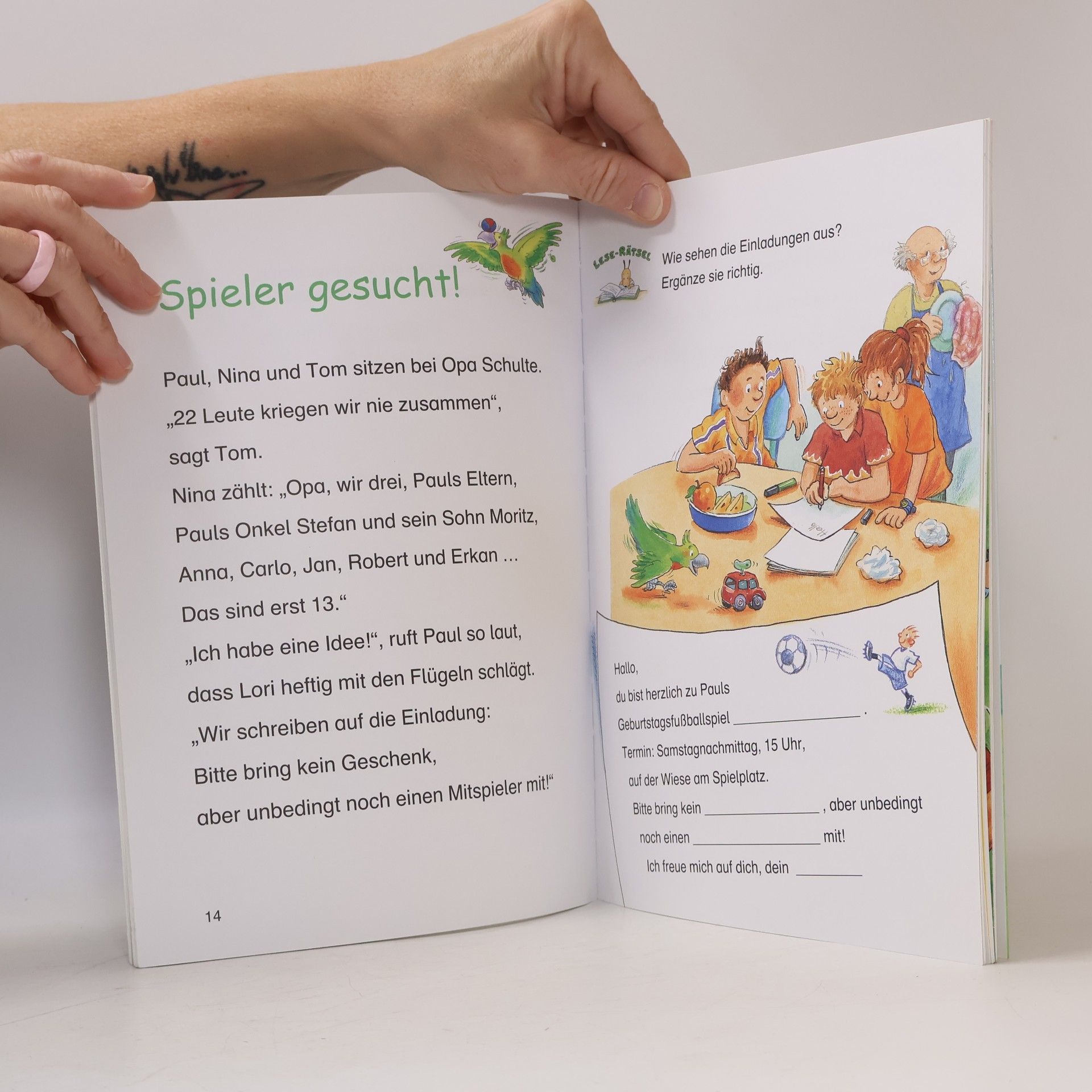 Ann-Katrin Heger Anpfiff für das grosse Spiel