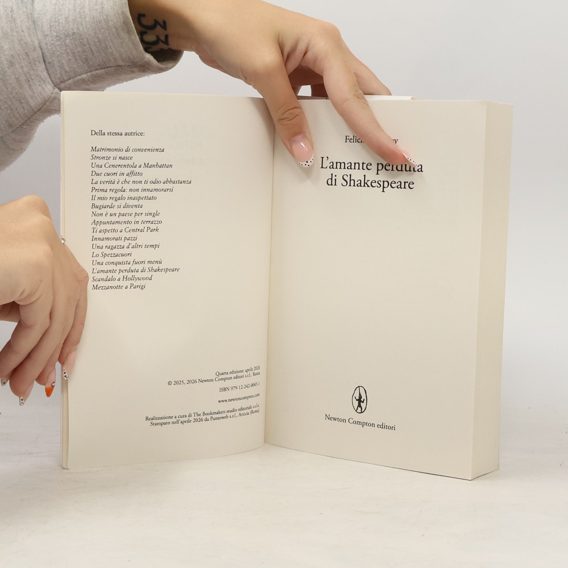 Felicia Kingsley L'amante perduta di Shakespeare