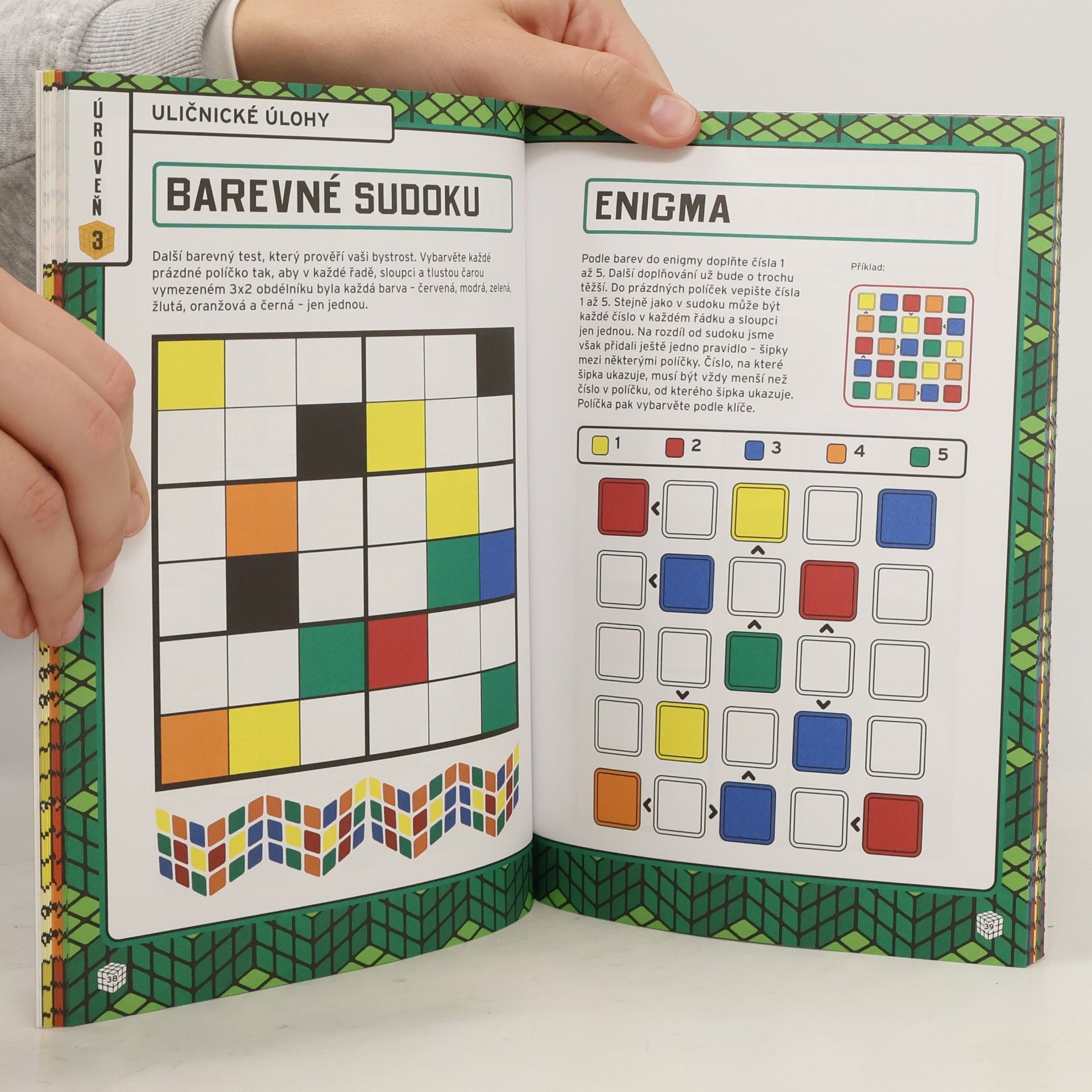 Kolektiv autorů Oficiální Rubik's hlavolamy pro děti