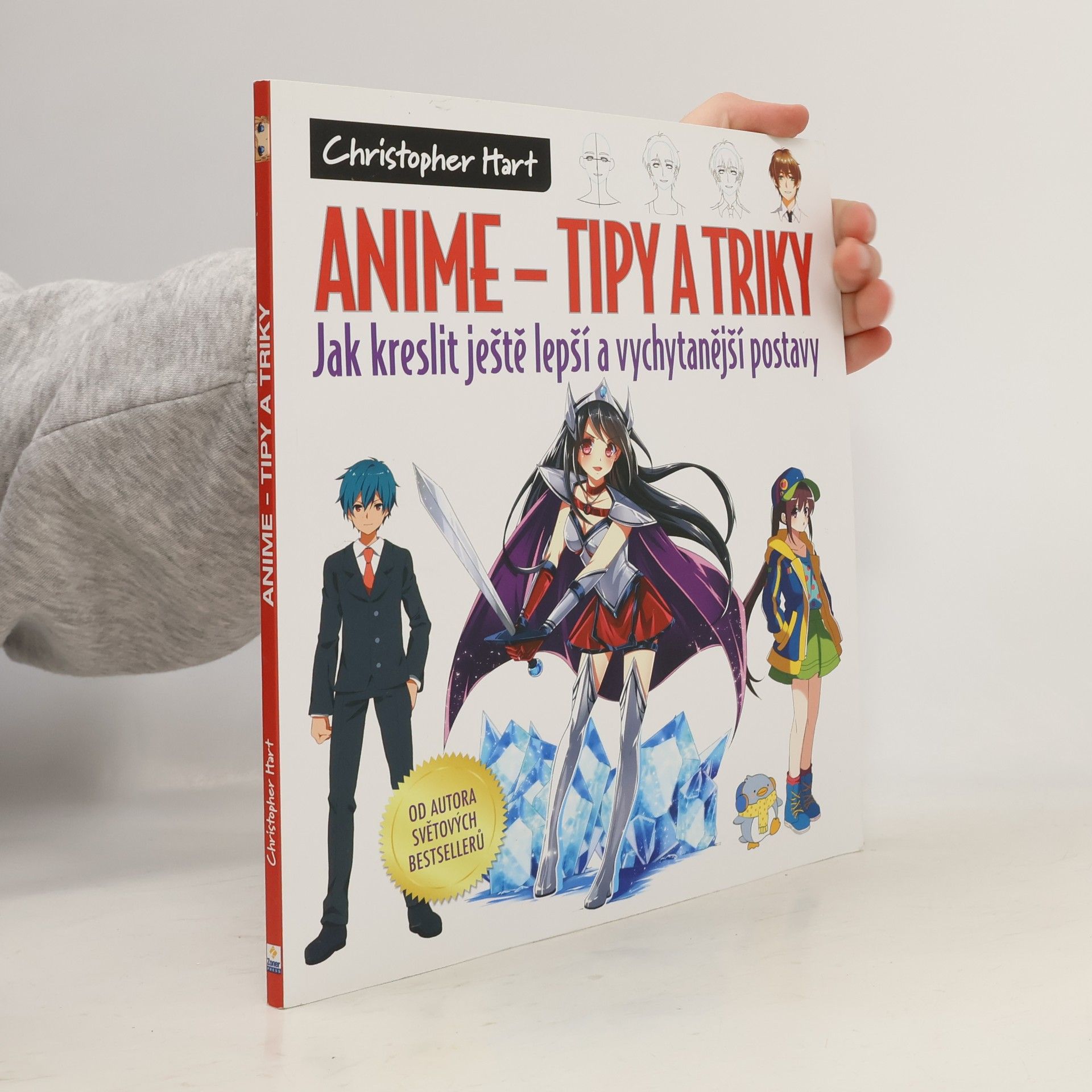 Christopher Hart Anime - tipy a triky Jak kreslit ještě lepší a vychytanější postavy