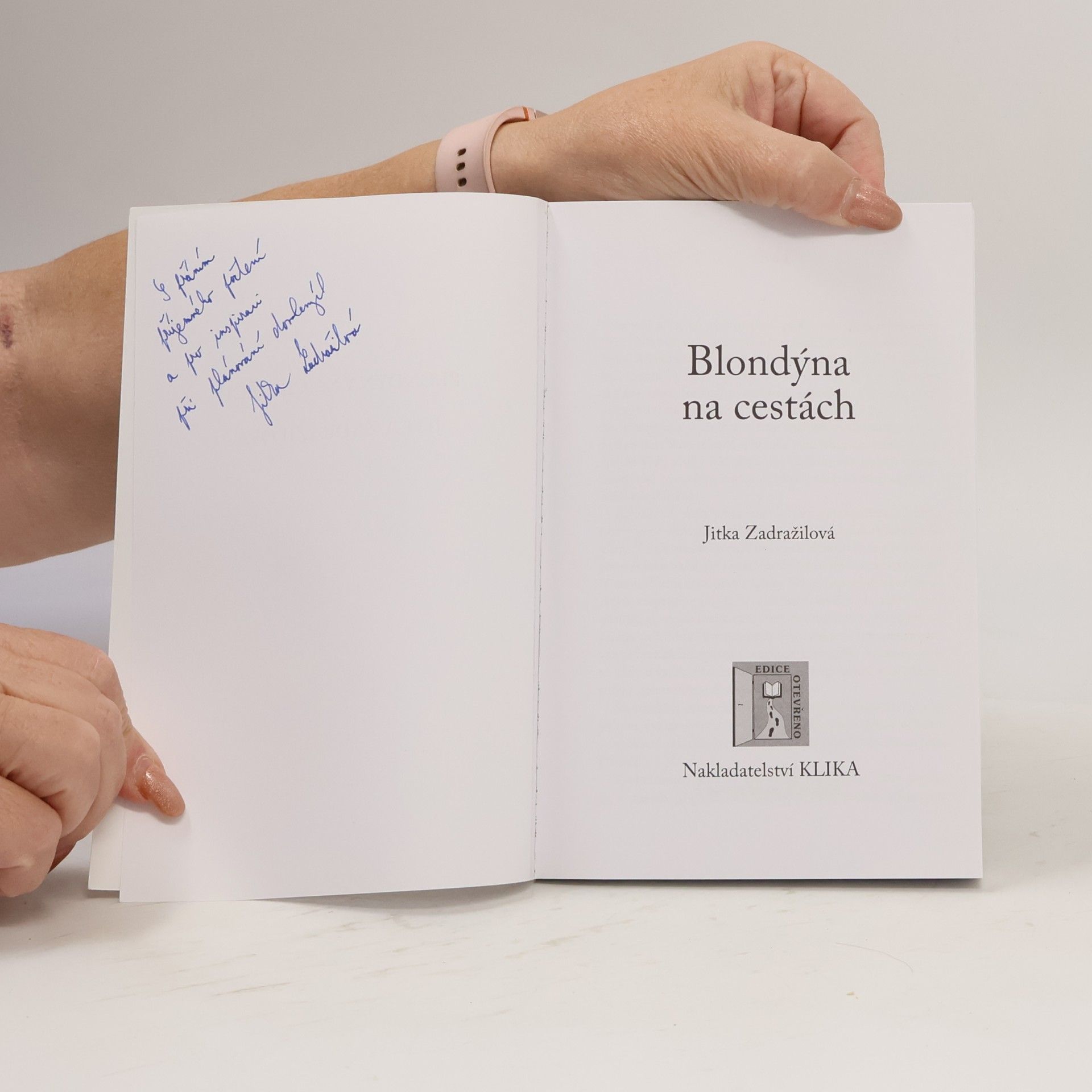 Jitka Zadražilová Blondýna na cestách