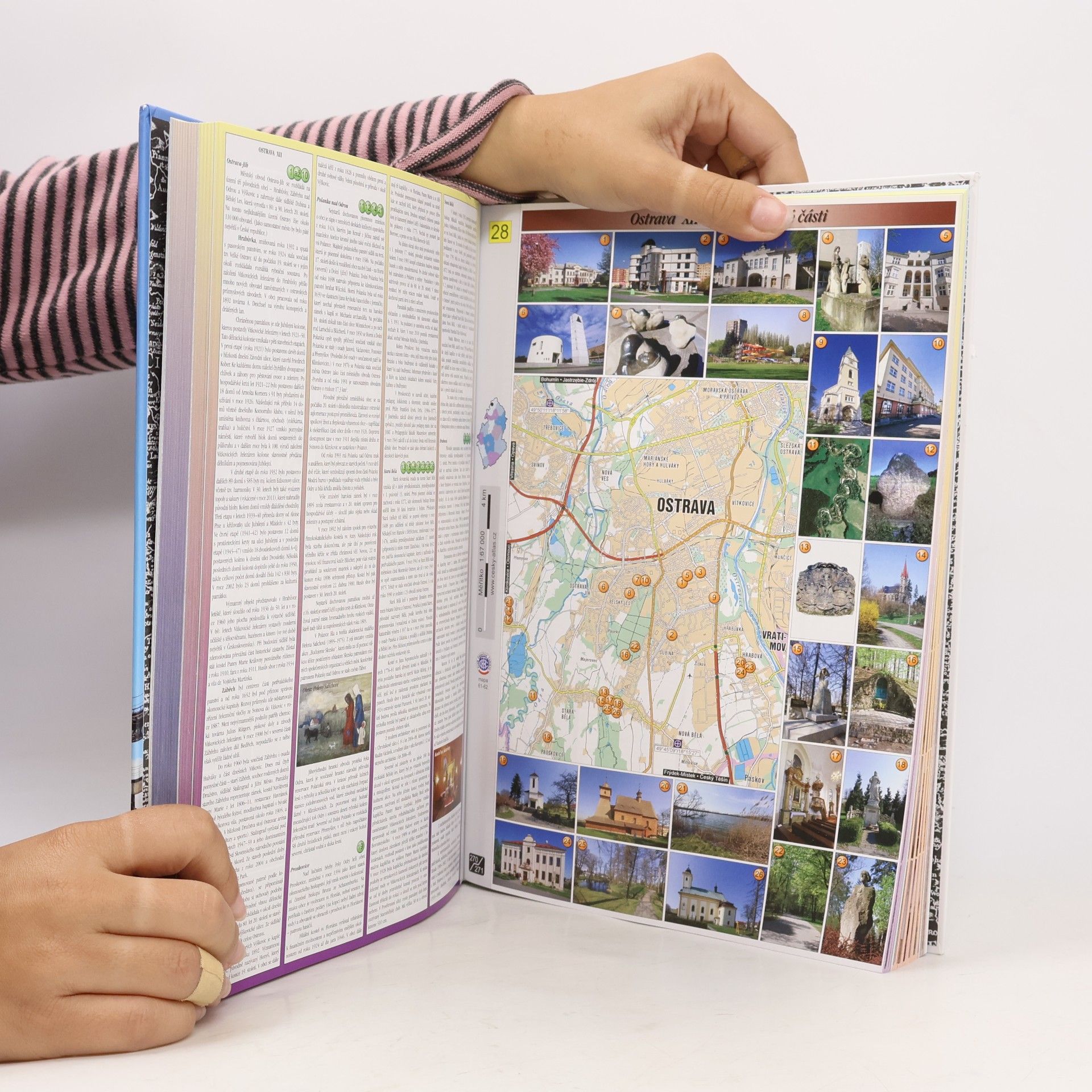 Jaroslav Kocourek Český atlas. Severní Morava a Slezsko