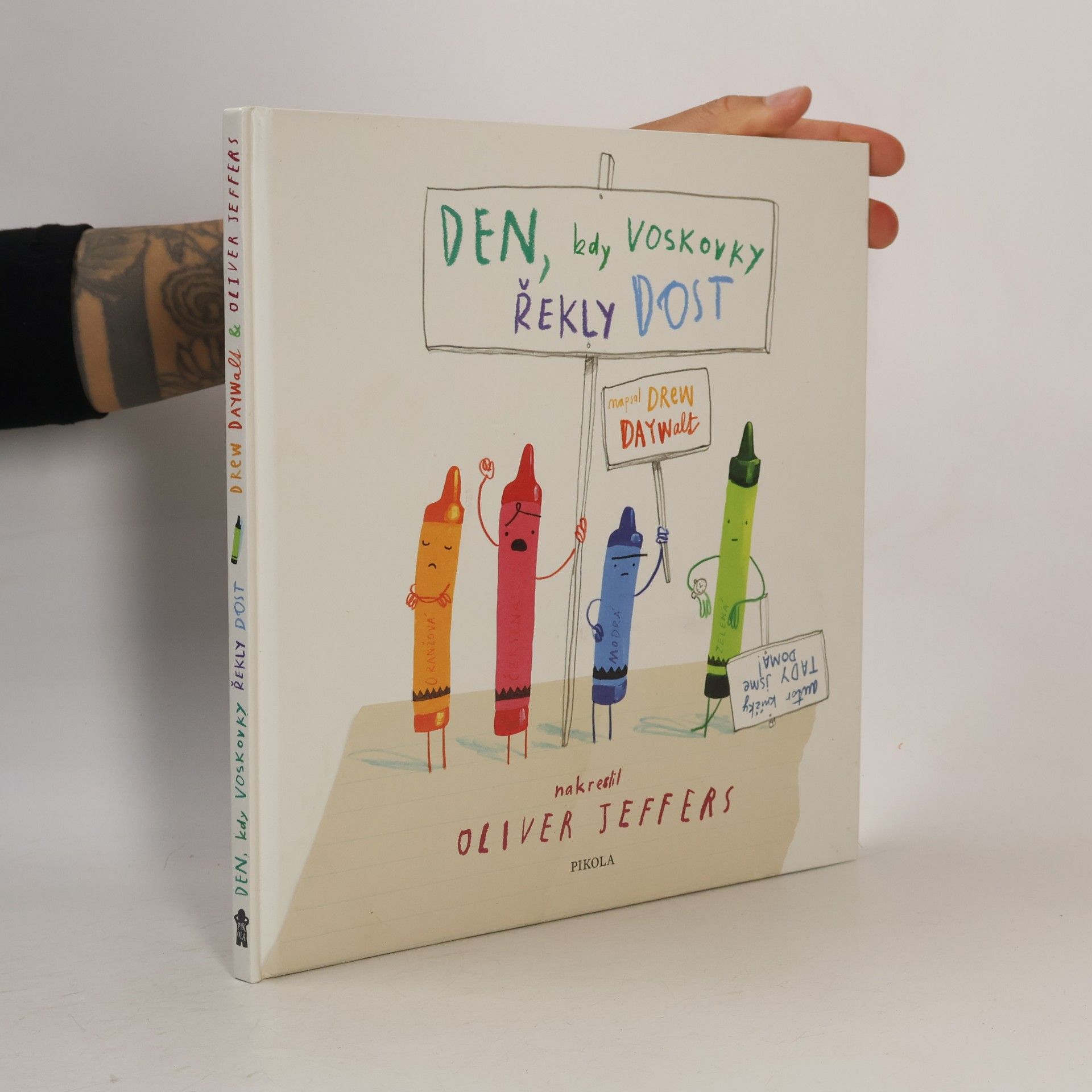 Drew Daywalt Den, kdy voskovky řekly dost