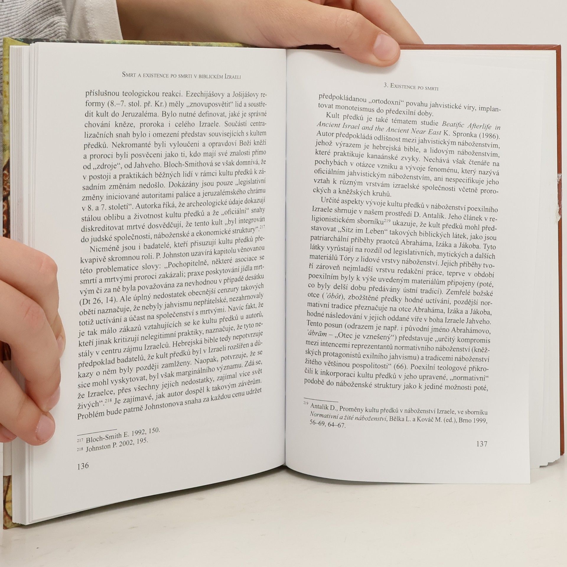 Klára Břeňová Smrt a existence po smrti v biblickém Izraeli v kontextu představ starověkého Předního východu