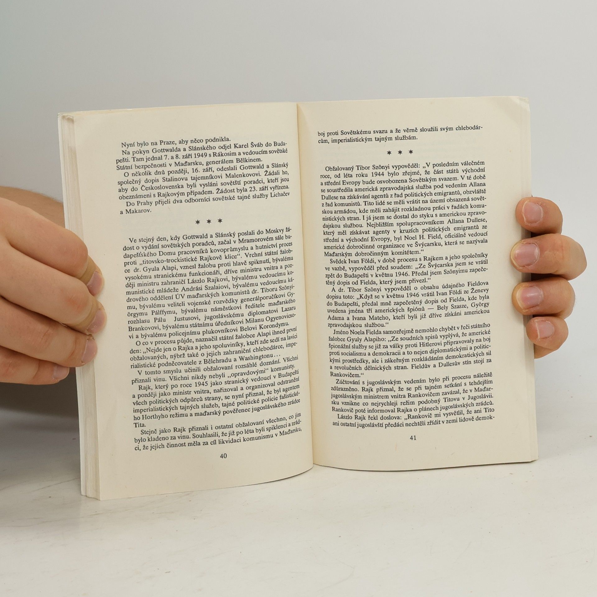 Rudolf Ströbinger Vražda generálního tajemníka : poslední Stalinův exemplární proces : soud s Rudolfem Slánským