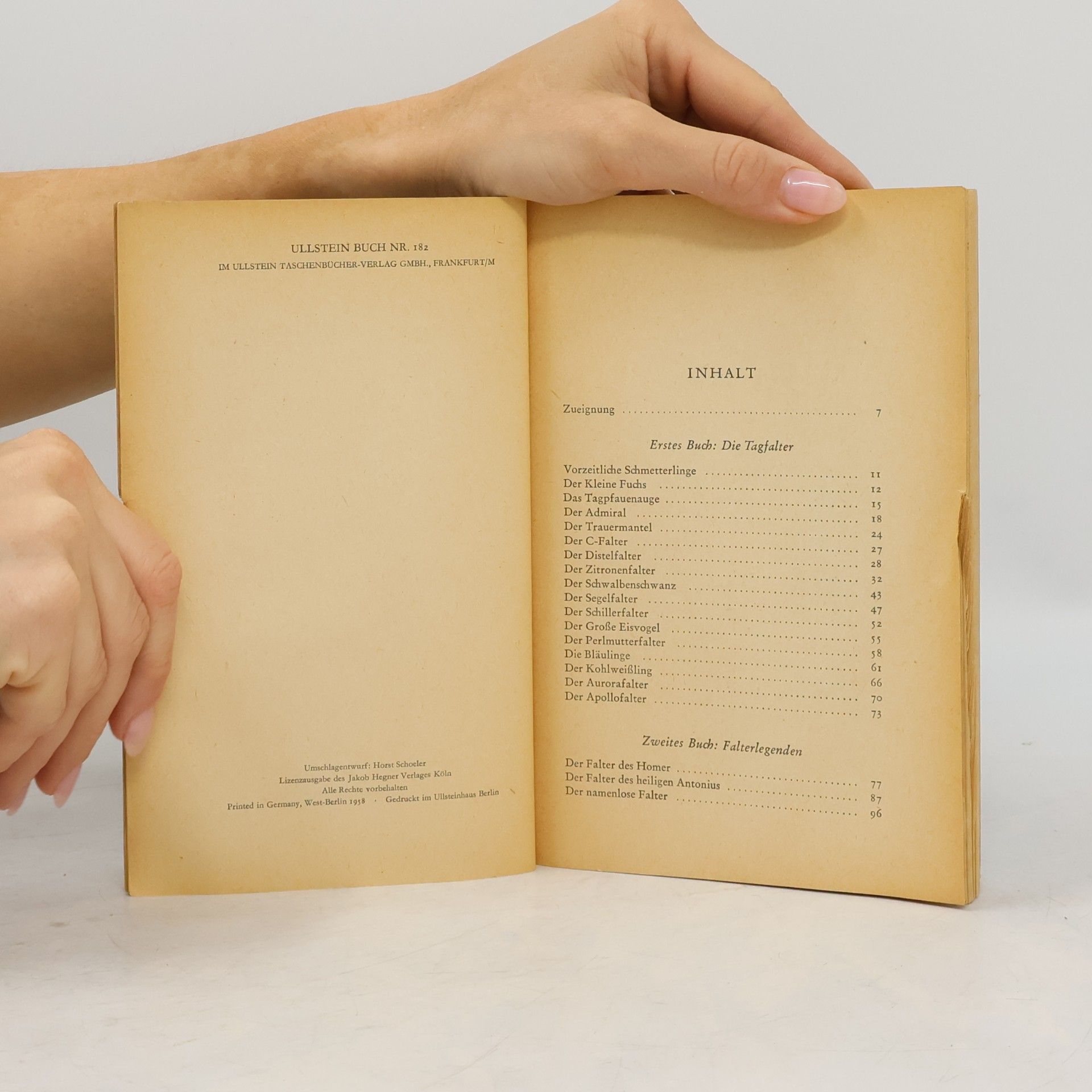 Friedrich Schnack Das Leben der Schmetterlinge