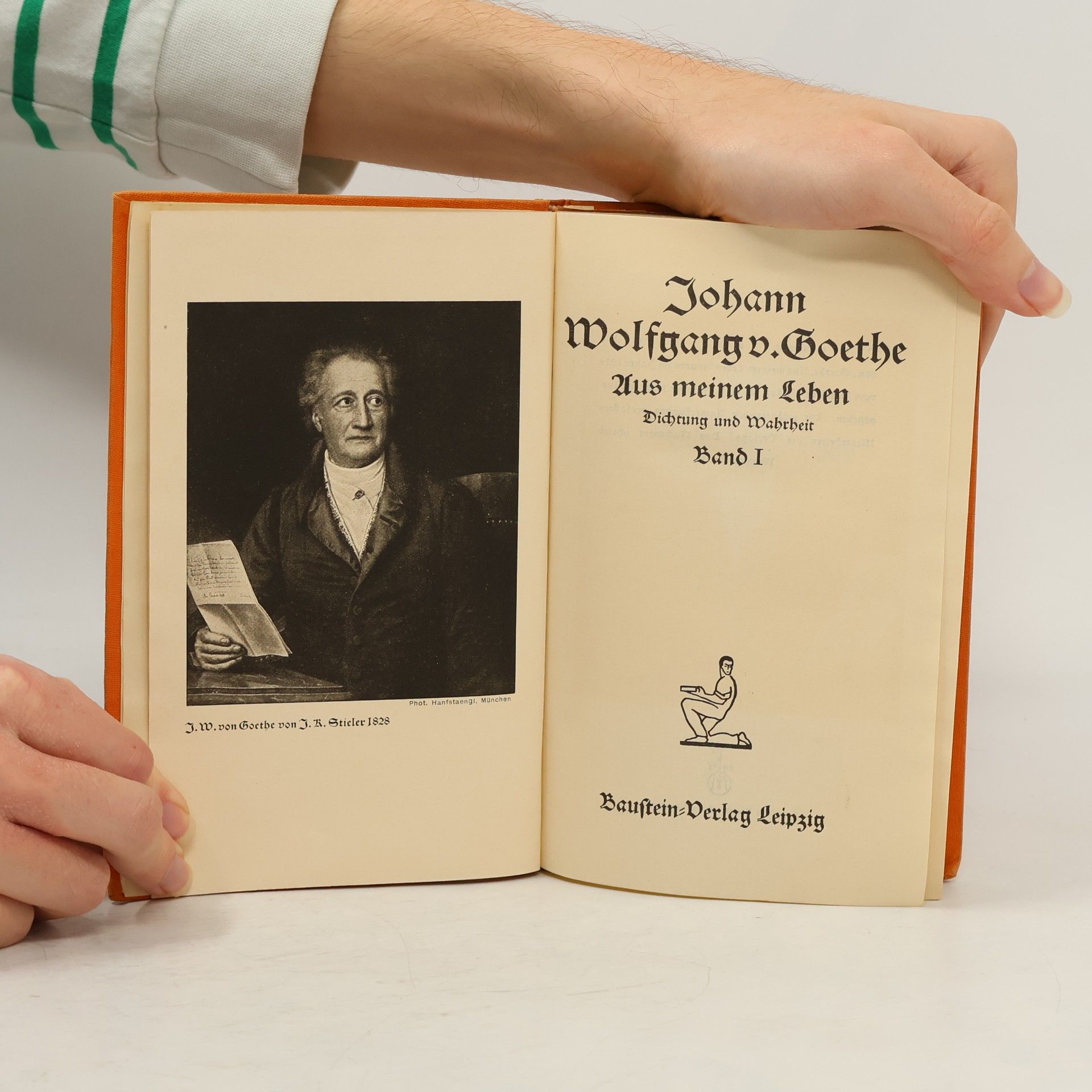 J. W. Von Goethe Aus meinem Leben I